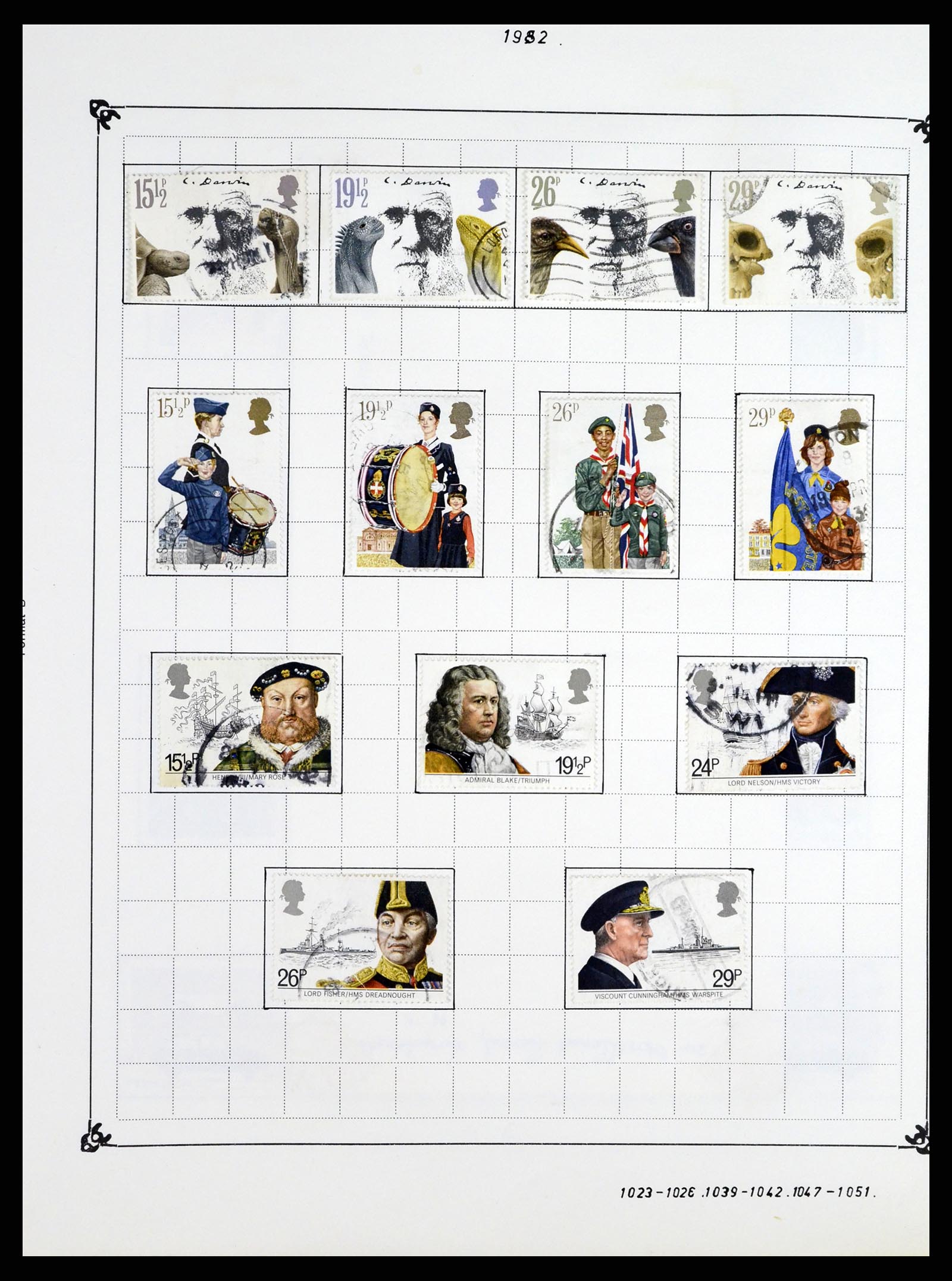 37288 070 - Stamp collection 37288 Great Britain 1841-1995.