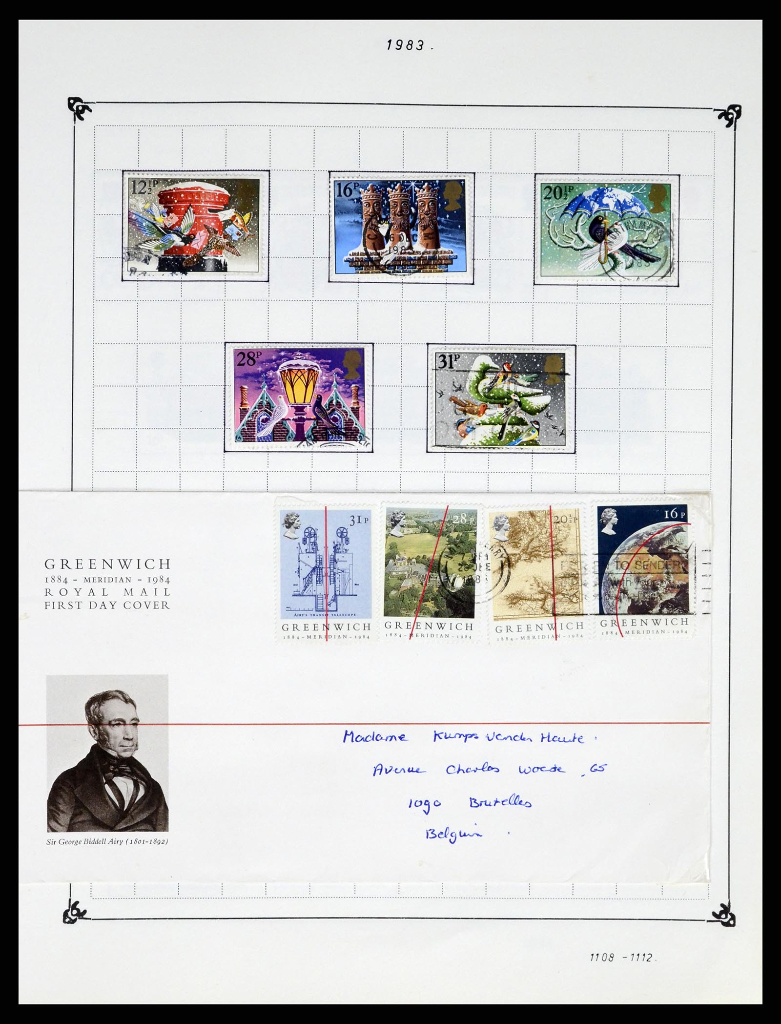 37288 077 - Stamp collection 37288 Great Britain 1841-1995.