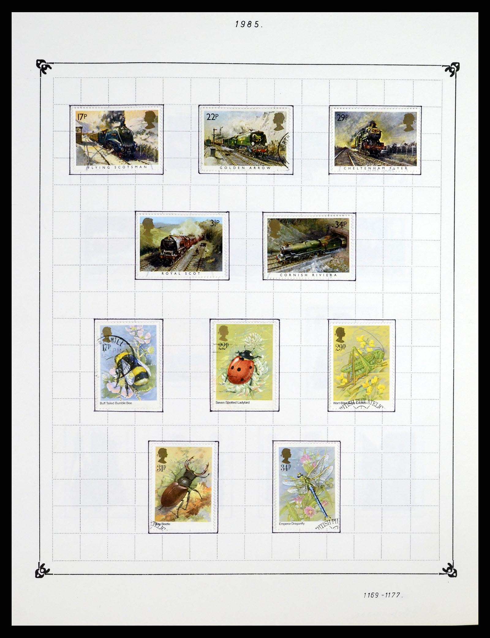 37288 081 - Postzegelverzameling 37288 Engeland 1841-1995.