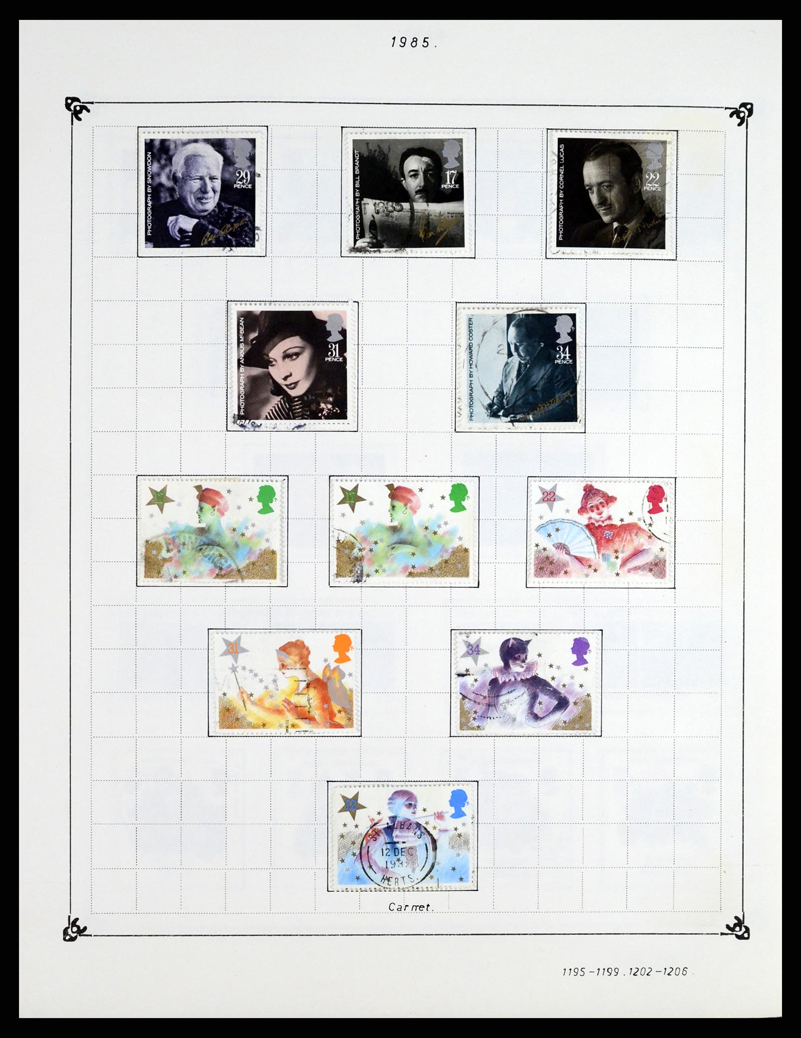 37288 086 - Postzegelverzameling 37288 Engeland 1841-1995.