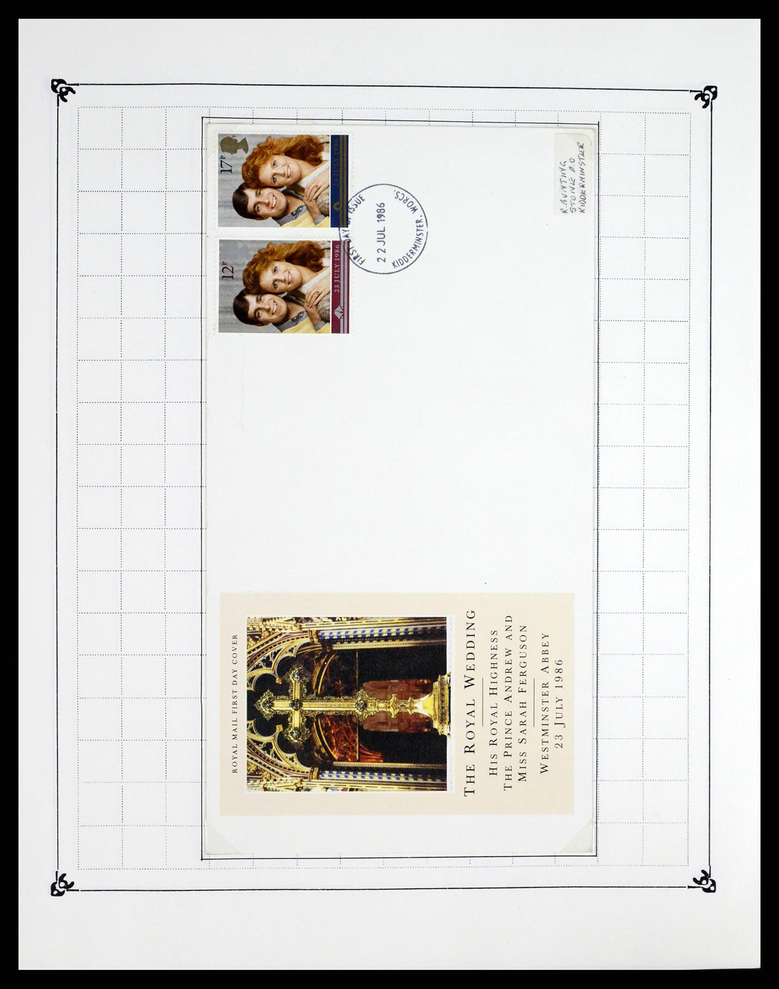 37288 090 - Postzegelverzameling 37288 Engeland 1841-1995.