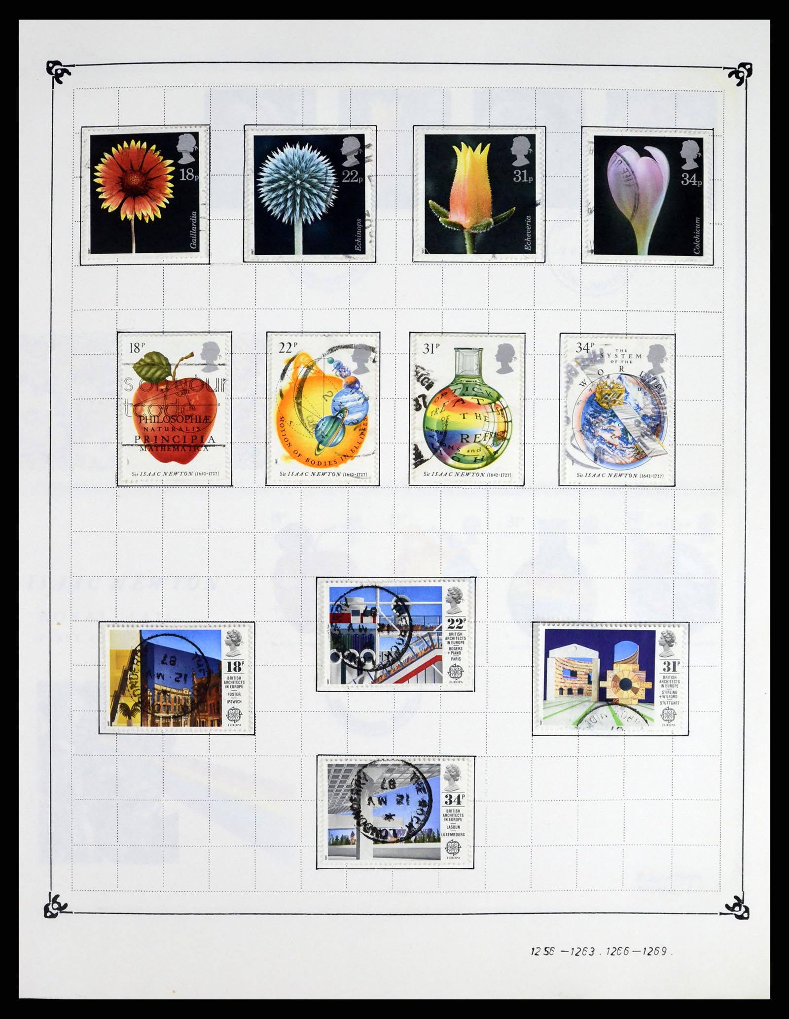 37288 095 - Postzegelverzameling 37288 Engeland 1841-1995.