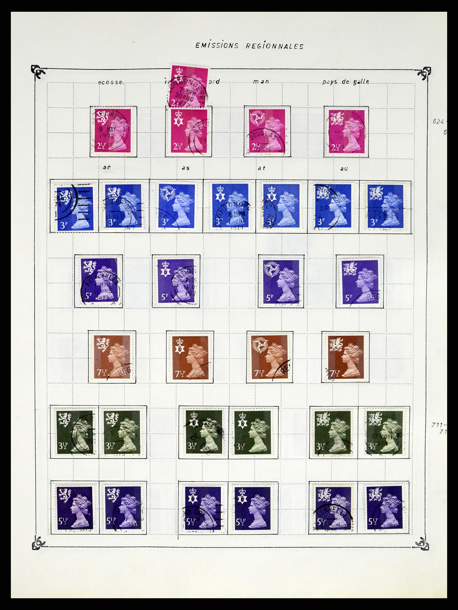 37288 190 - Postzegelverzameling 37288 Engeland 1841-1995.