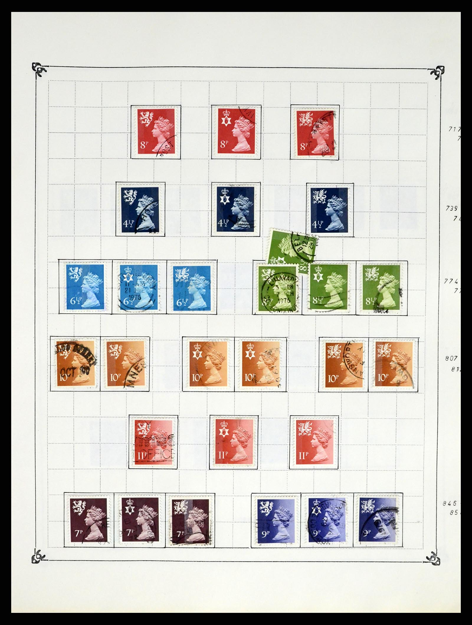 37288 191 - Postzegelverzameling 37288 Engeland 1841-1995.