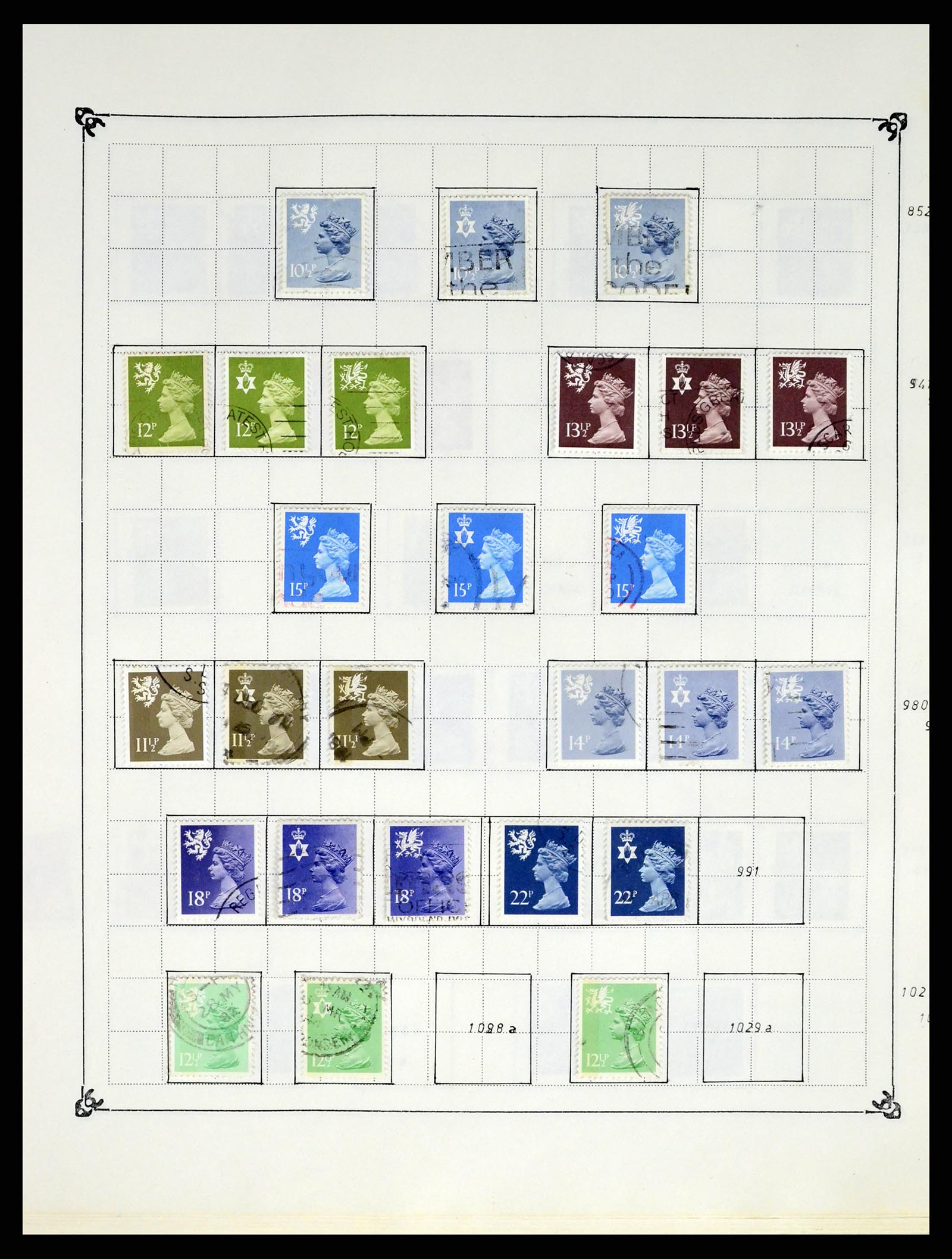 37288 192 - Postzegelverzameling 37288 Engeland 1841-1995.
