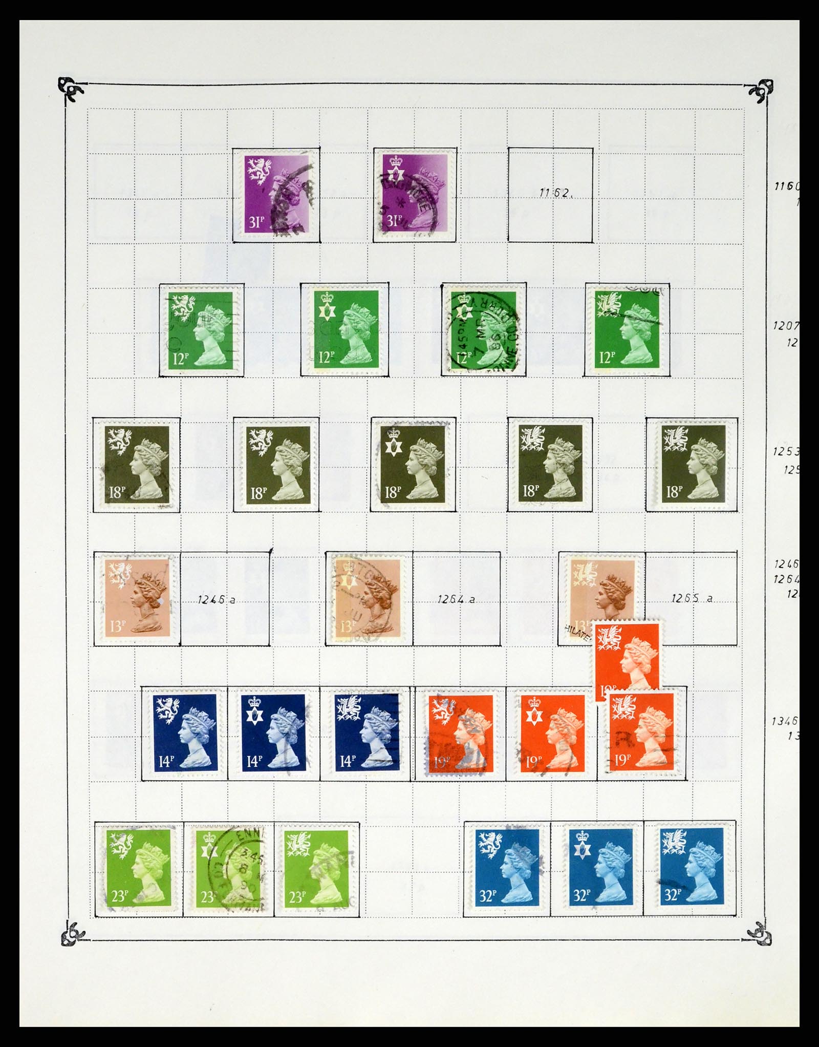 37288 194 - Postzegelverzameling 37288 Engeland 1841-1995.