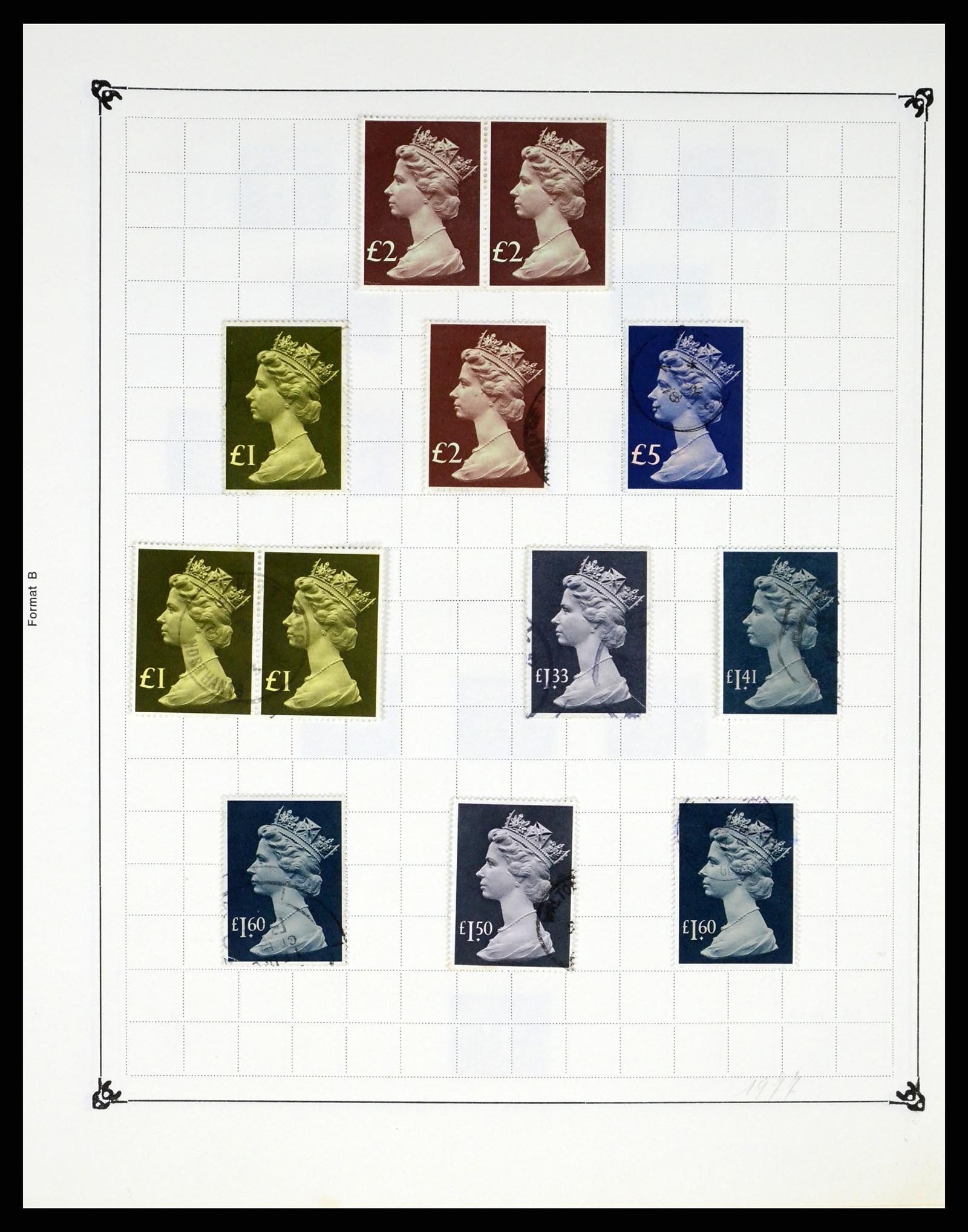 37288 200 - Postzegelverzameling 37288 Engeland 1841-1995.