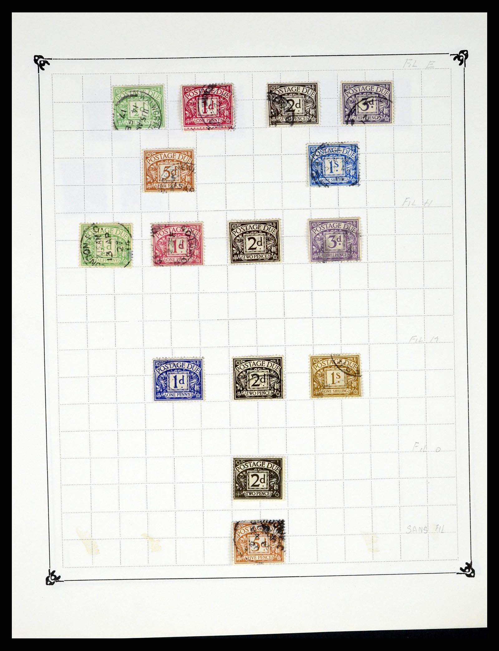 37288 201 - Stamp collection 37288 Great Britain 1841-1995.