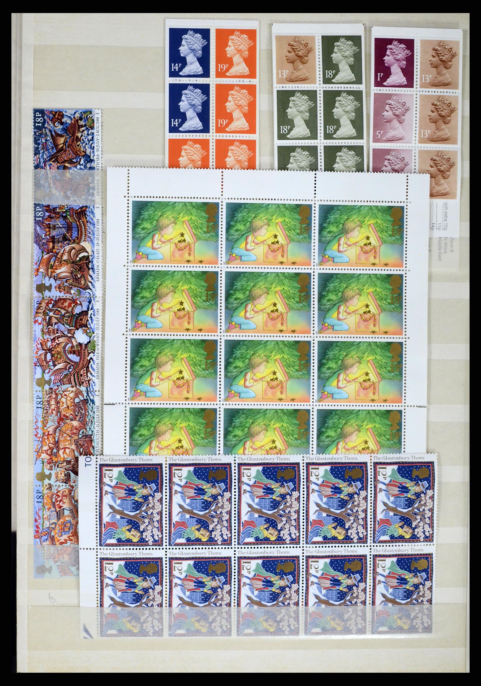 37288 226 - Postzegelverzameling 37288 Engeland 1841-1995.