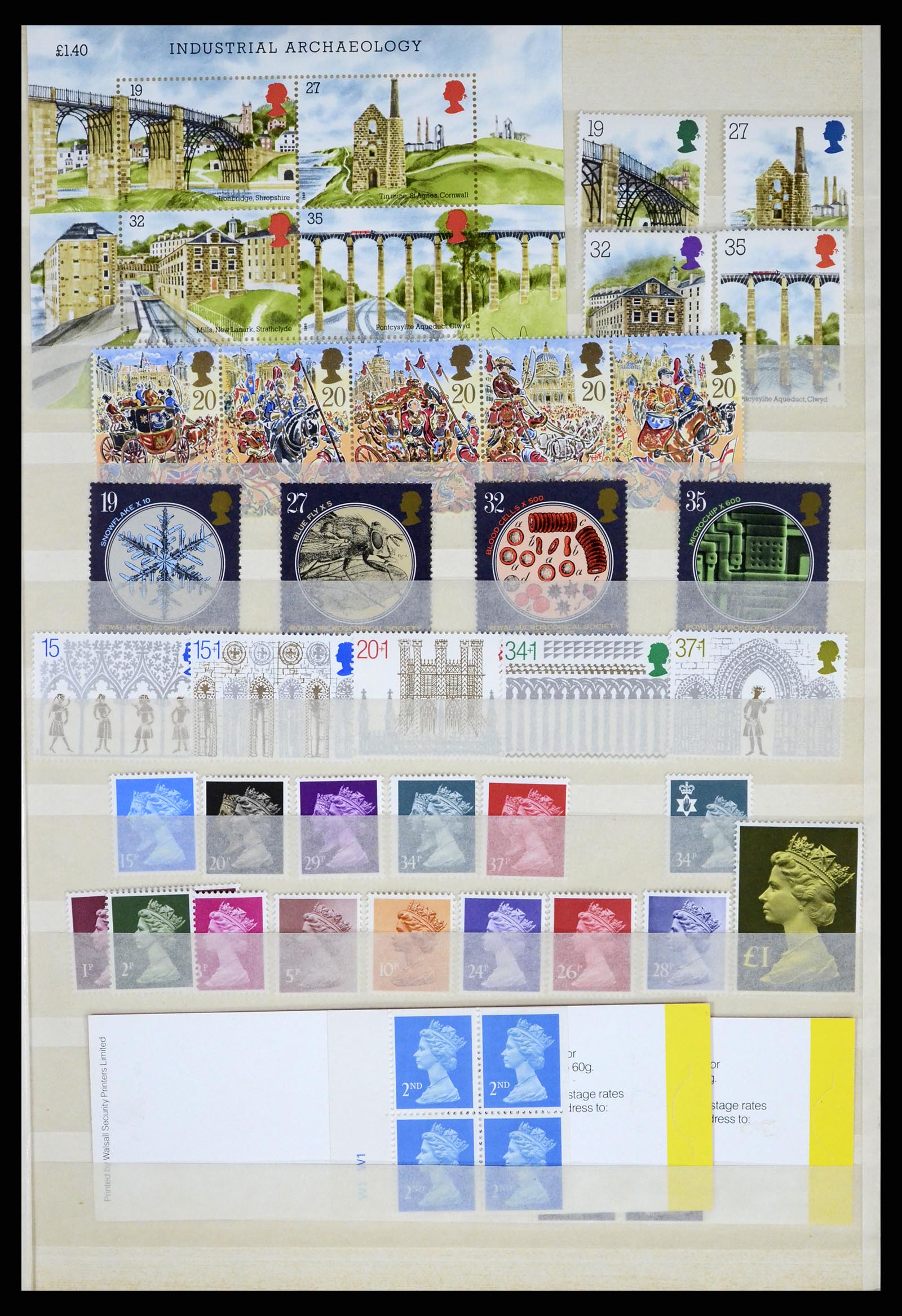 37288 229 - Stamp collection 37288 Great Britain 1841-1995.
