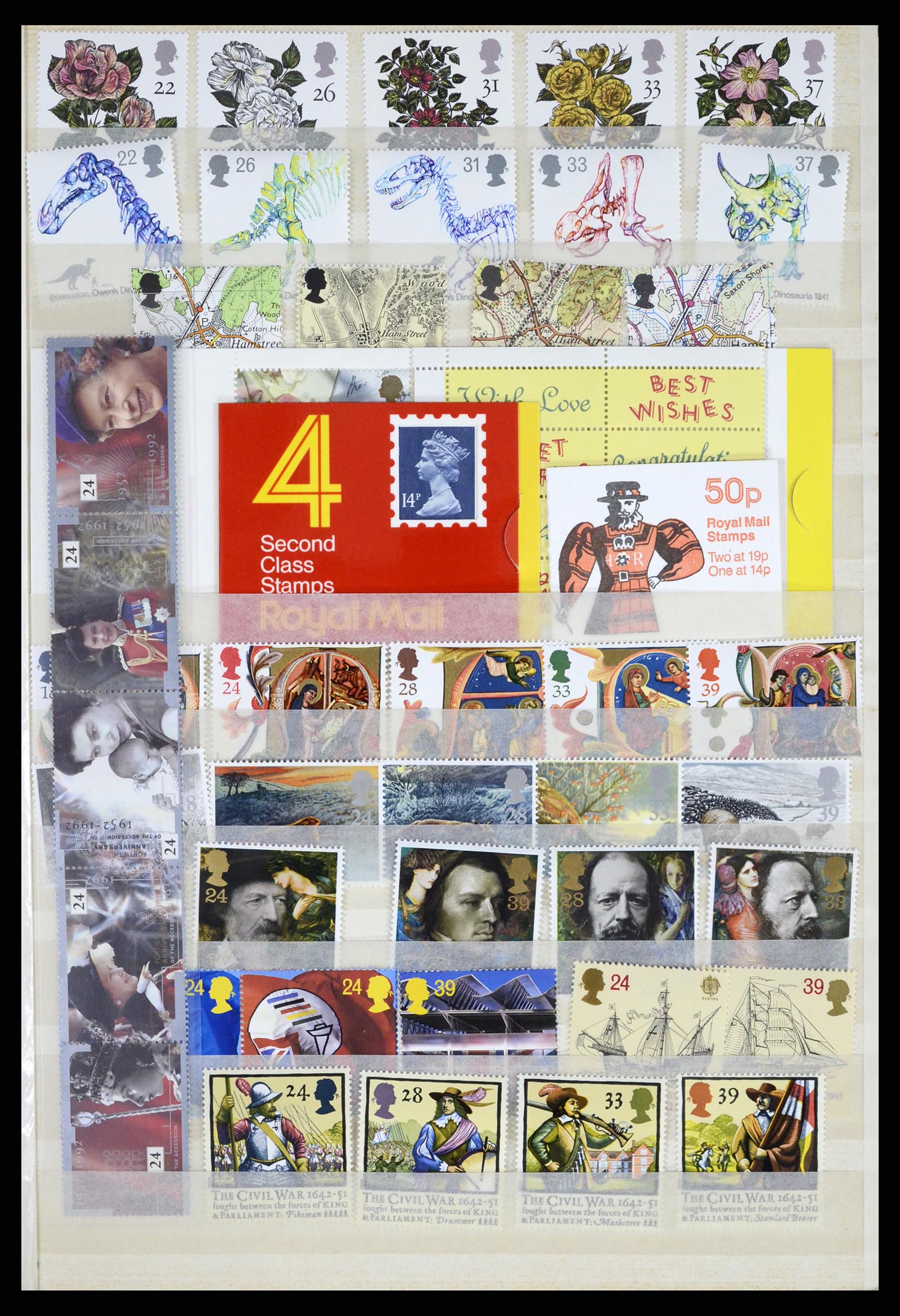 37288 233 - Postzegelverzameling 37288 Engeland 1841-1995.