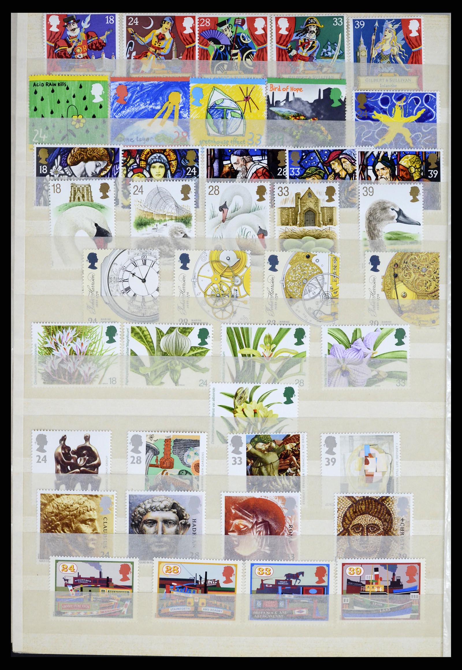 37288 234 - Postzegelverzameling 37288 Engeland 1841-1995.