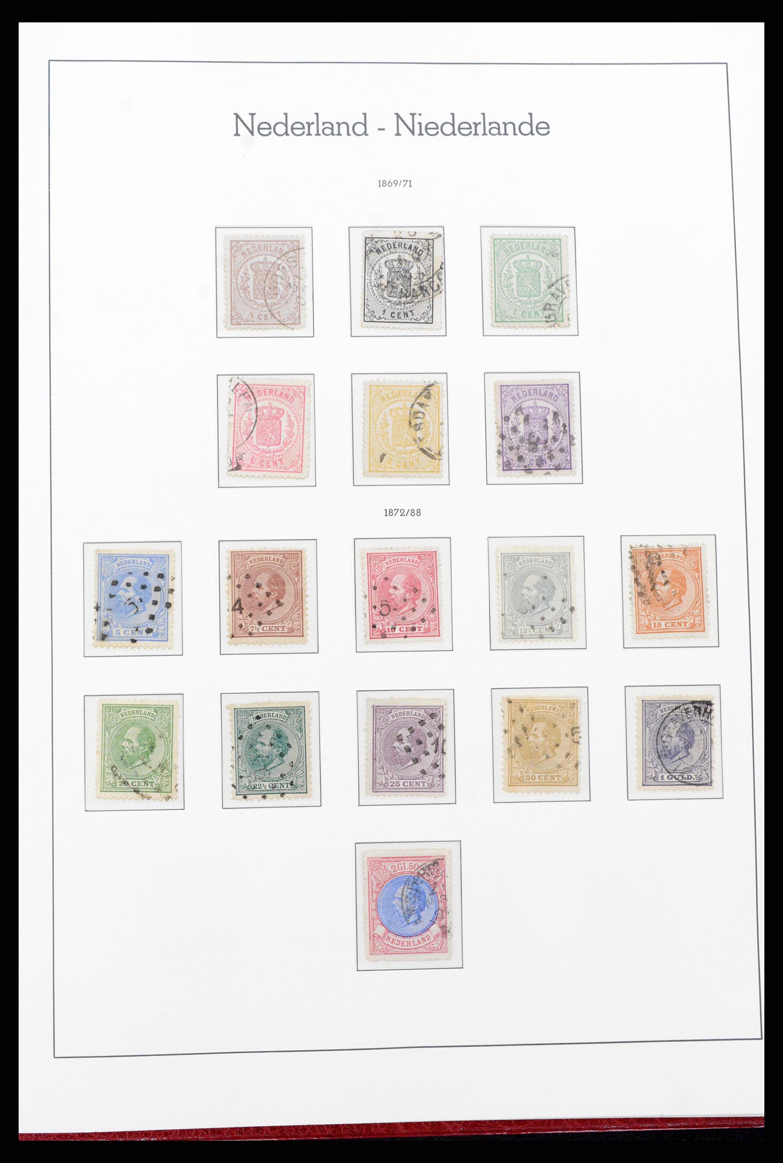 37290 002 - Stamp collection 37290 Netherlands 1852-1945.