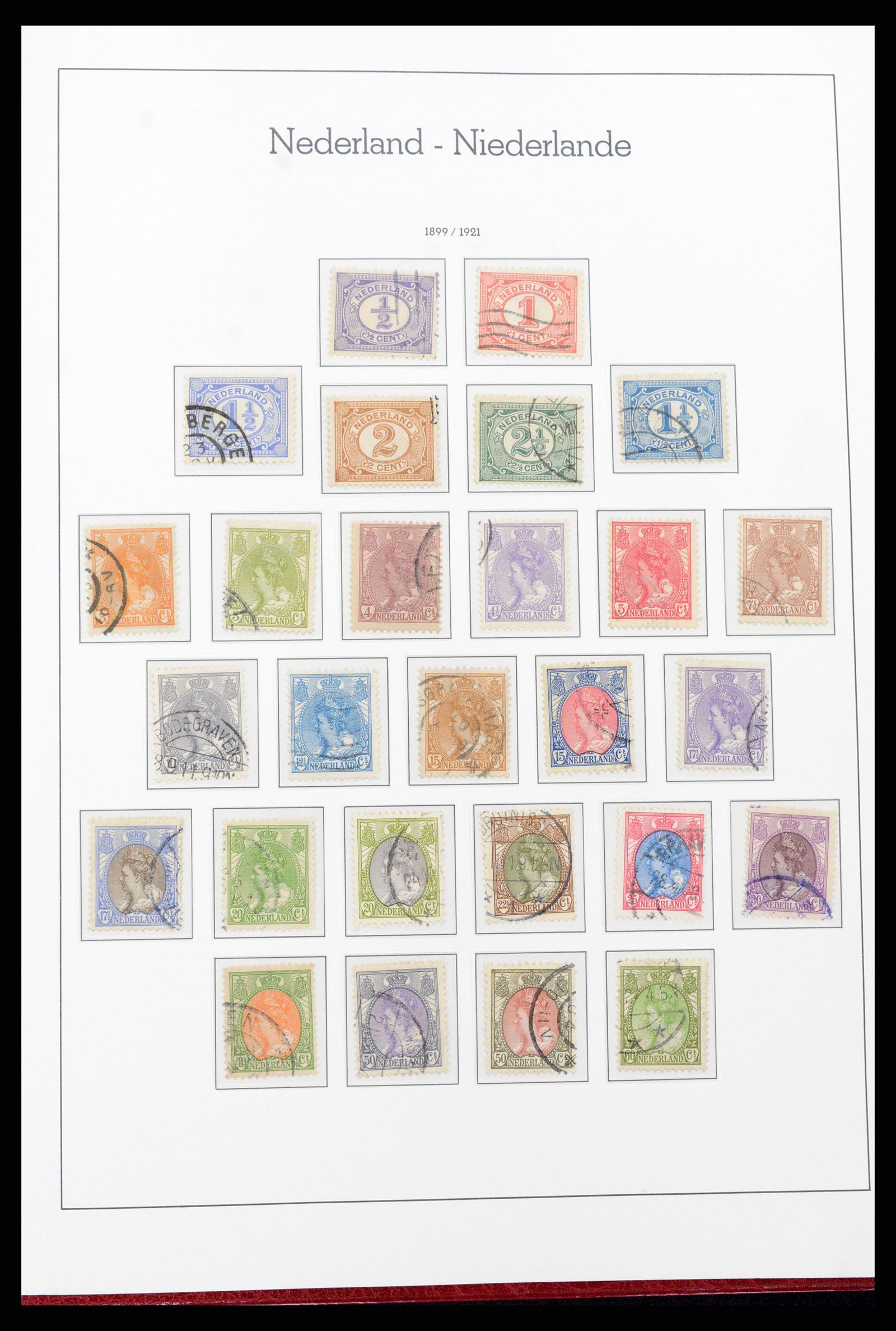 37290 004 - Stamp collection 37290 Netherlands 1852-1945.