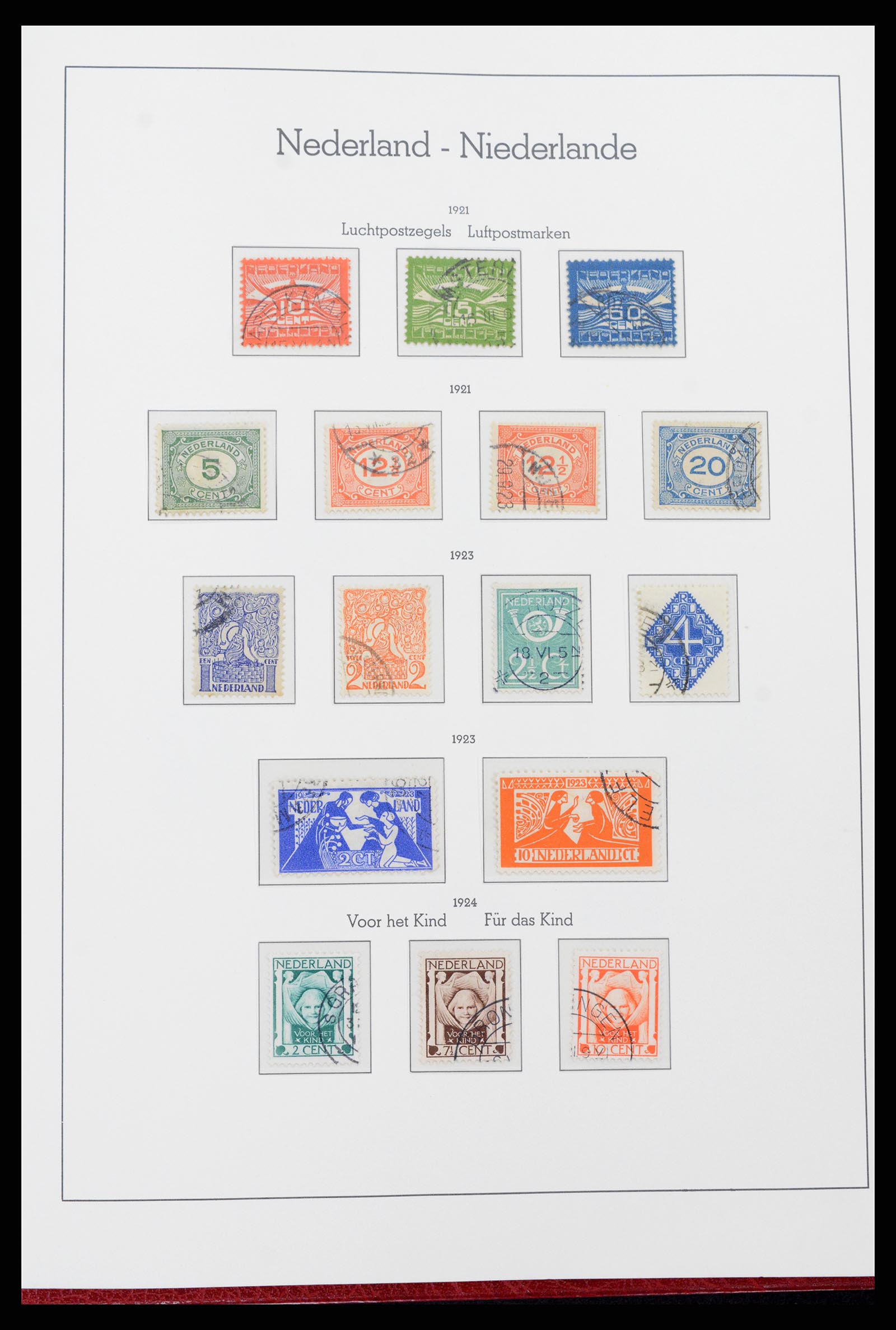 37290 007 - Stamp collection 37290 Netherlands 1852-1945.