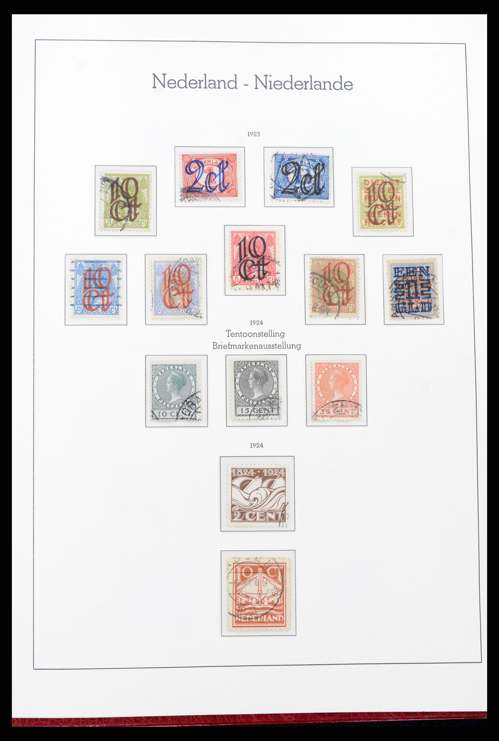 37290 010 - Stamp collection 37290 Netherlands 1852-1945.