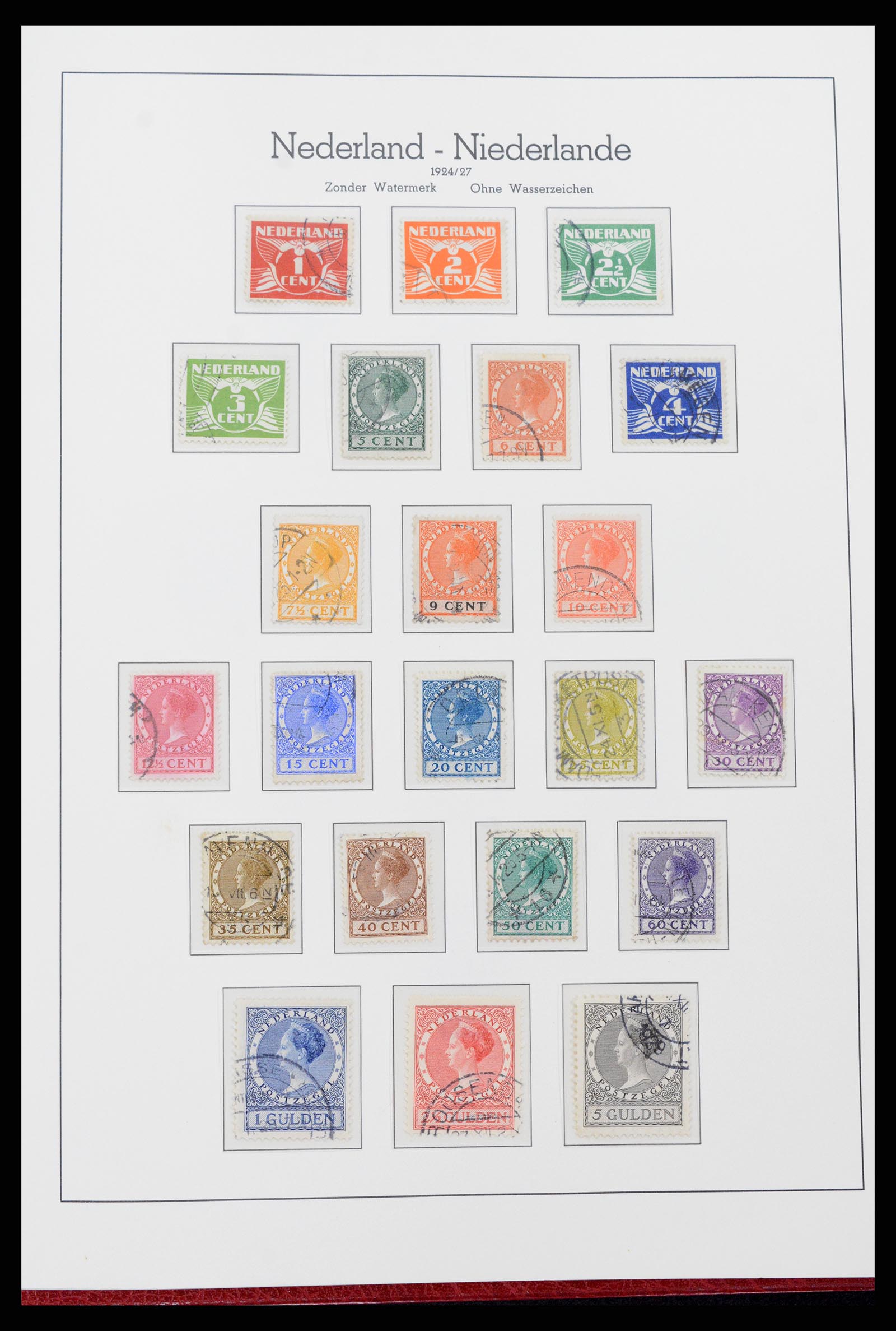 37290 011 - Stamp collection 37290 Netherlands 1852-1945.