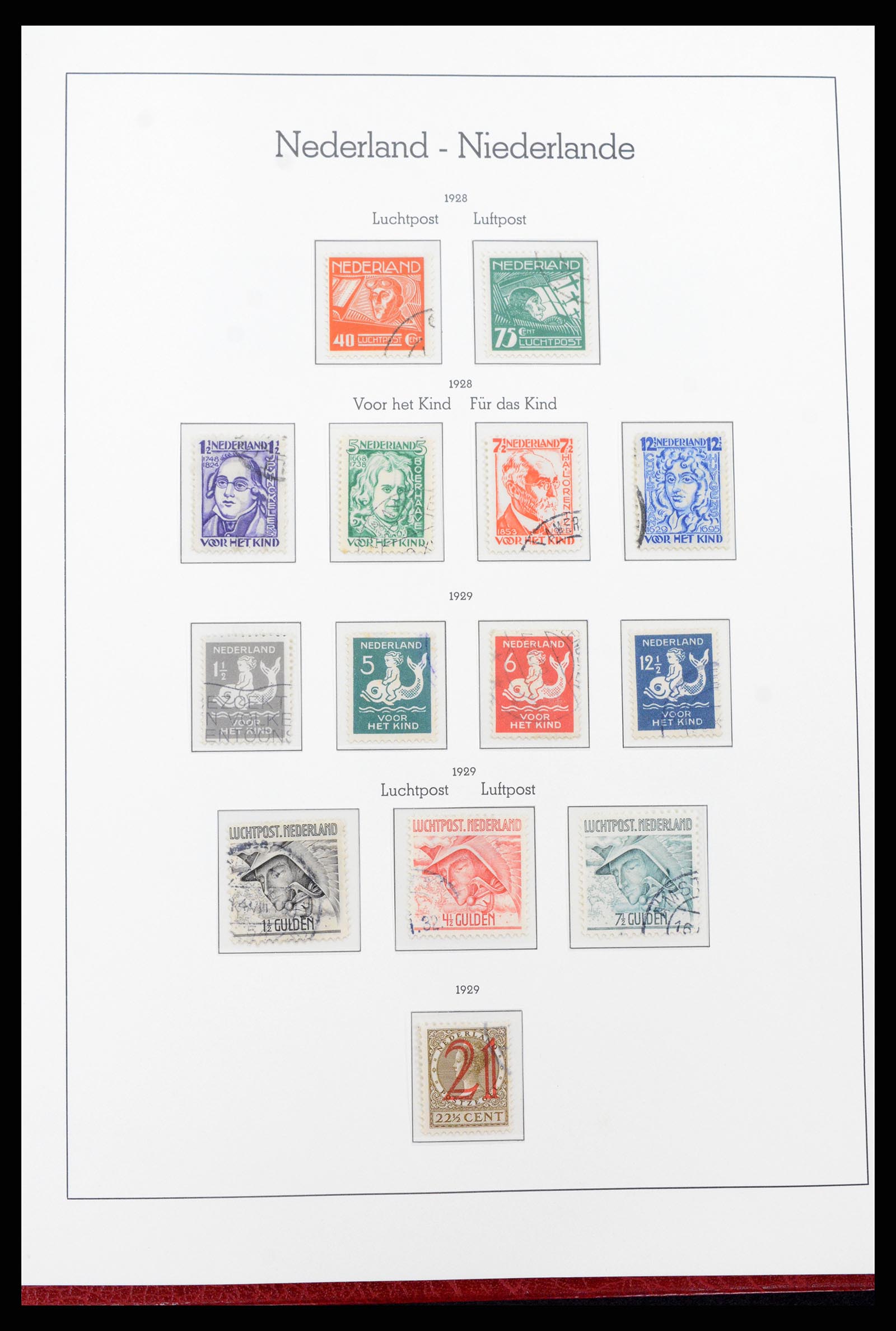 37290 015 - Stamp collection 37290 Netherlands 1852-1945.