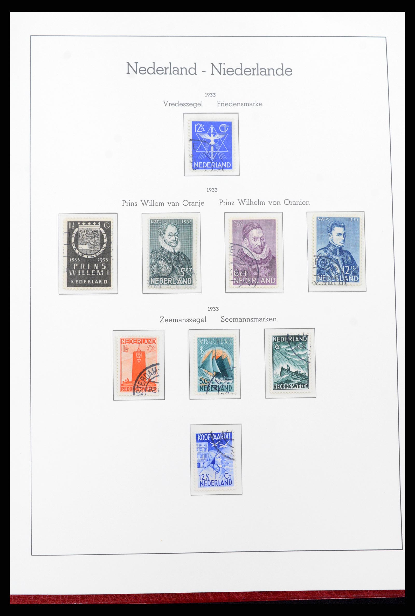 37290 018 - Stamp collection 37290 Netherlands 1852-1945.