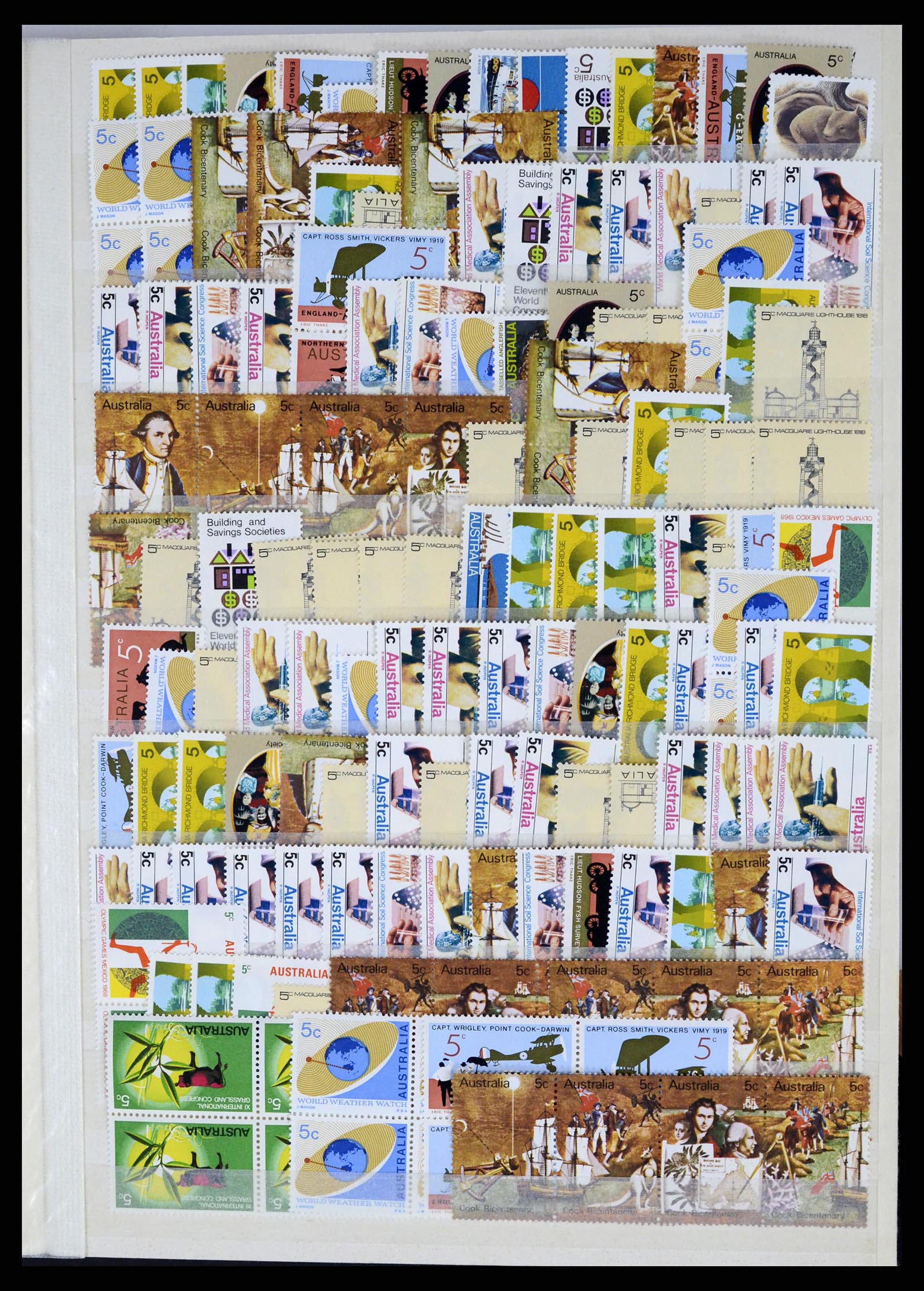 37291 001 - Postzegelverzameling 37291 Australië 1967-2005.