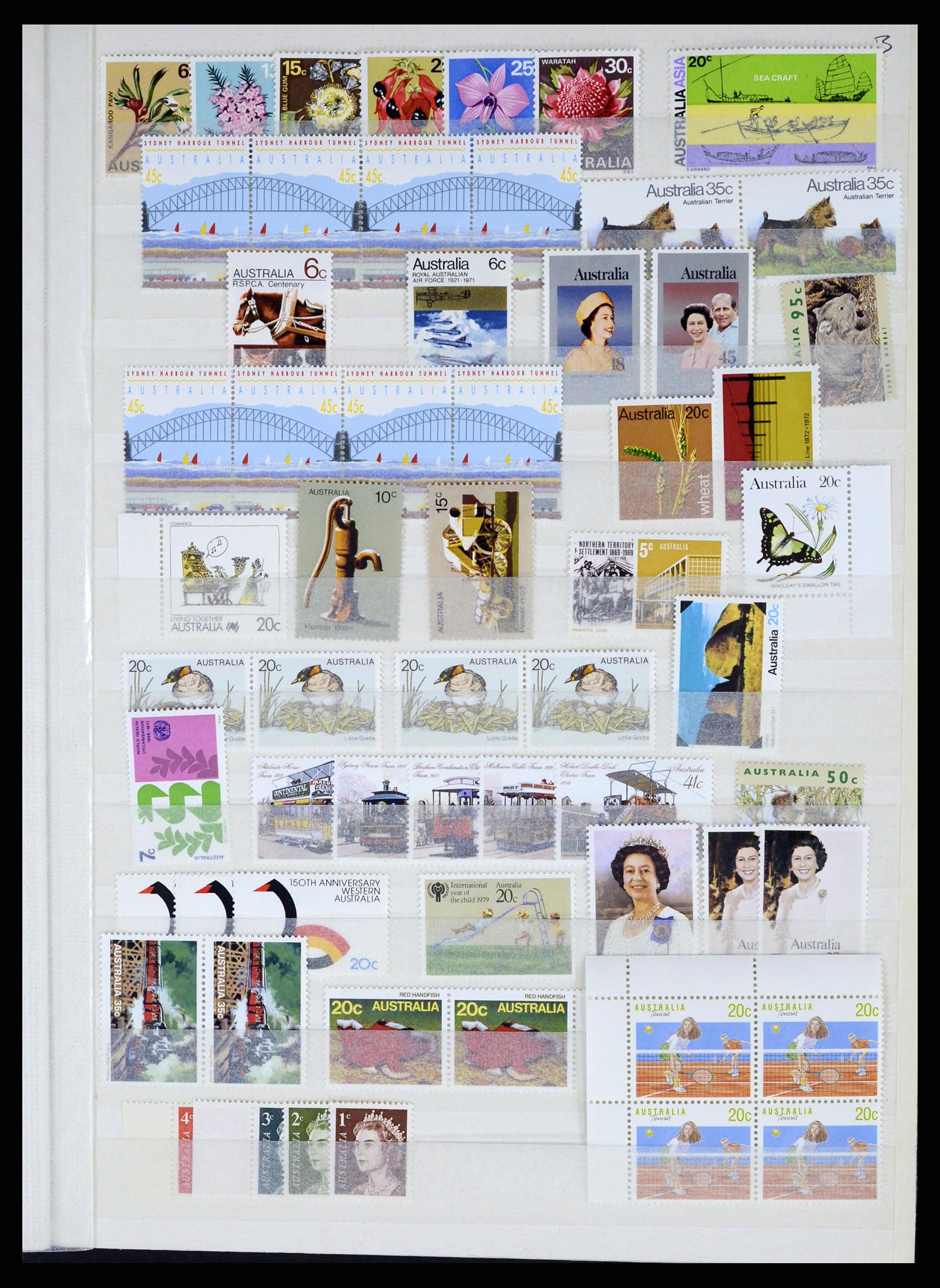 37291 003 - Postzegelverzameling 37291 Australië 1967-2005.