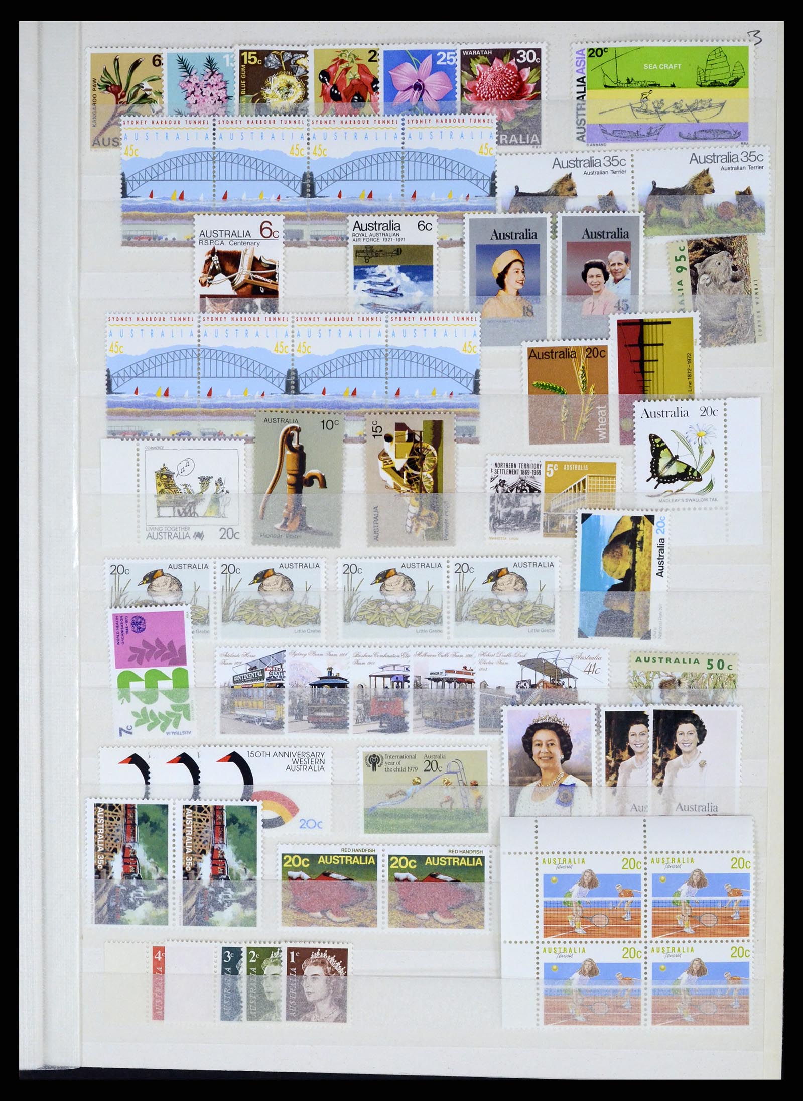 37291 003 - Postzegelverzameling 37291 Australië 1967-2005.