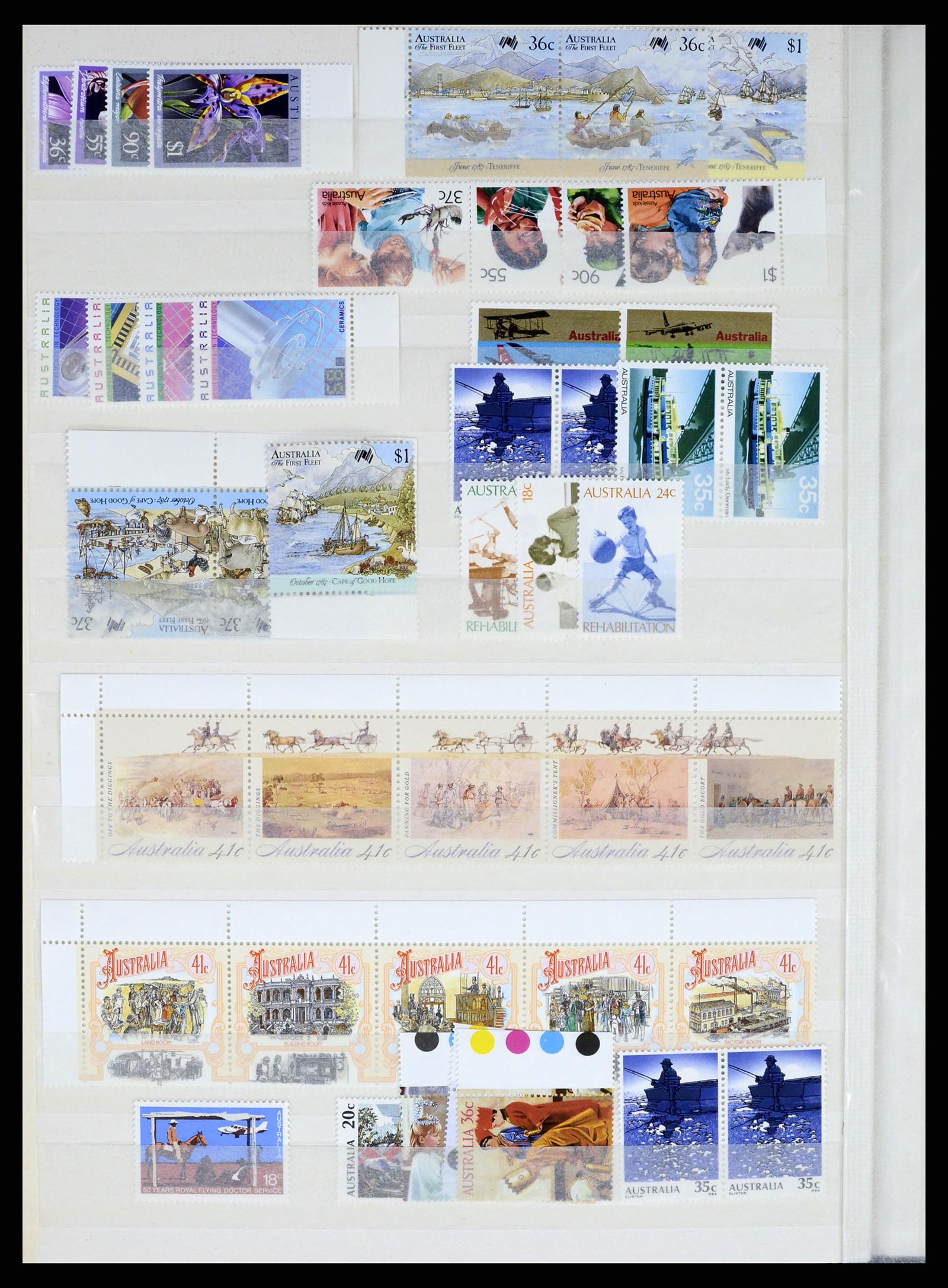 37291 006 - Postzegelverzameling 37291 Australië 1967-2005.