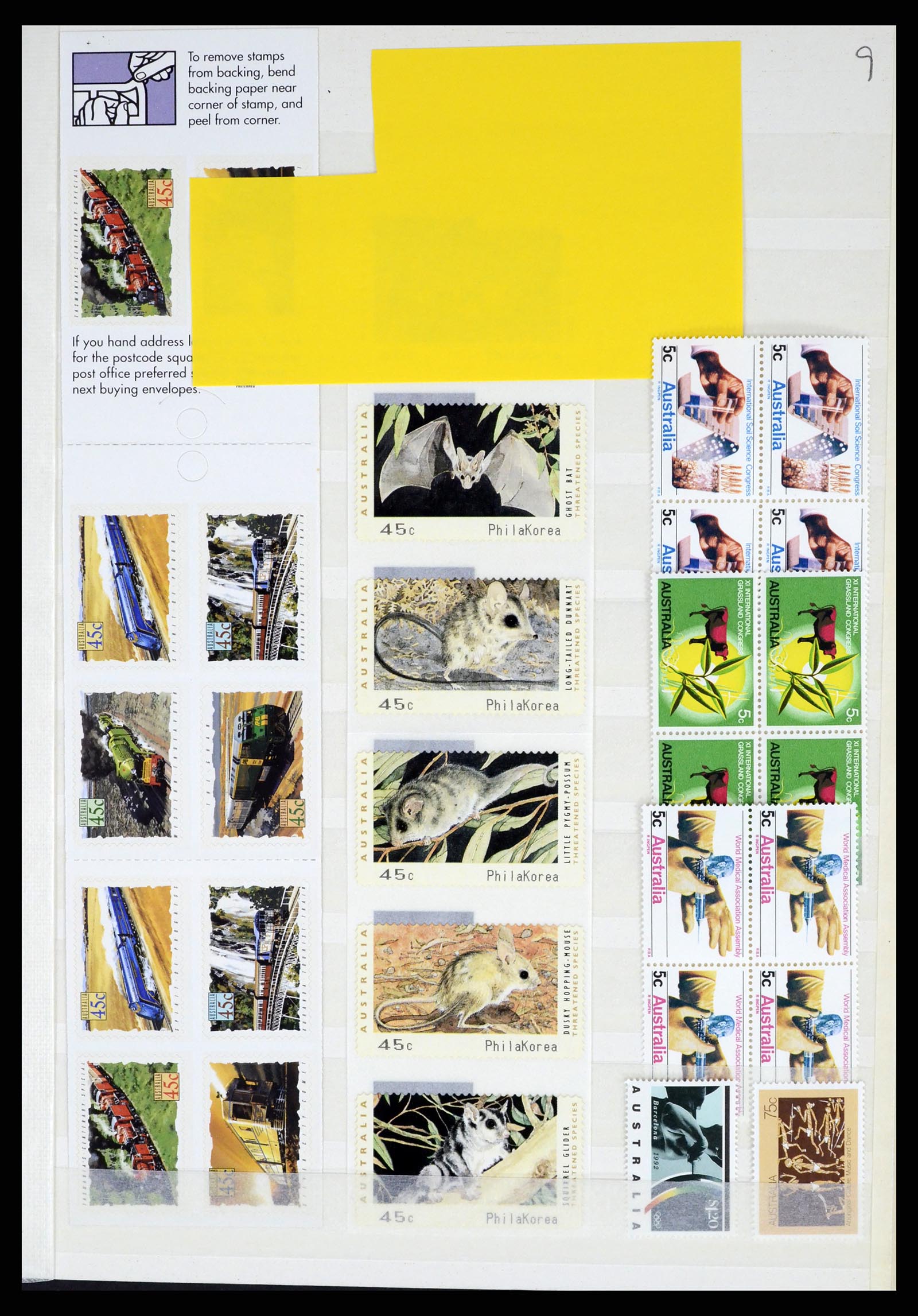 37291 009 - Postzegelverzameling 37291 Australië 1967-2005.