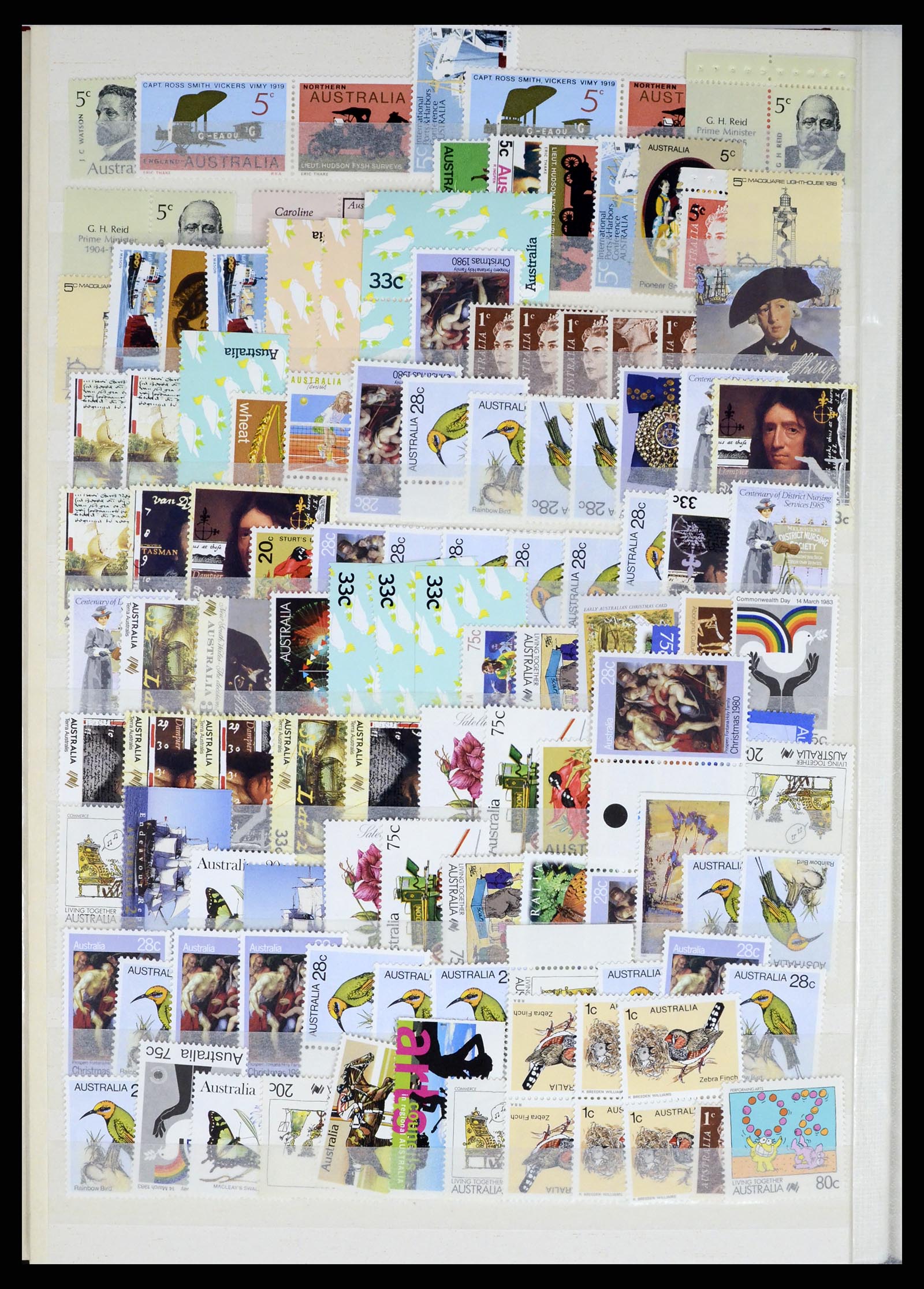 37291 016 - Postzegelverzameling 37291 Australië 1967-2005.
