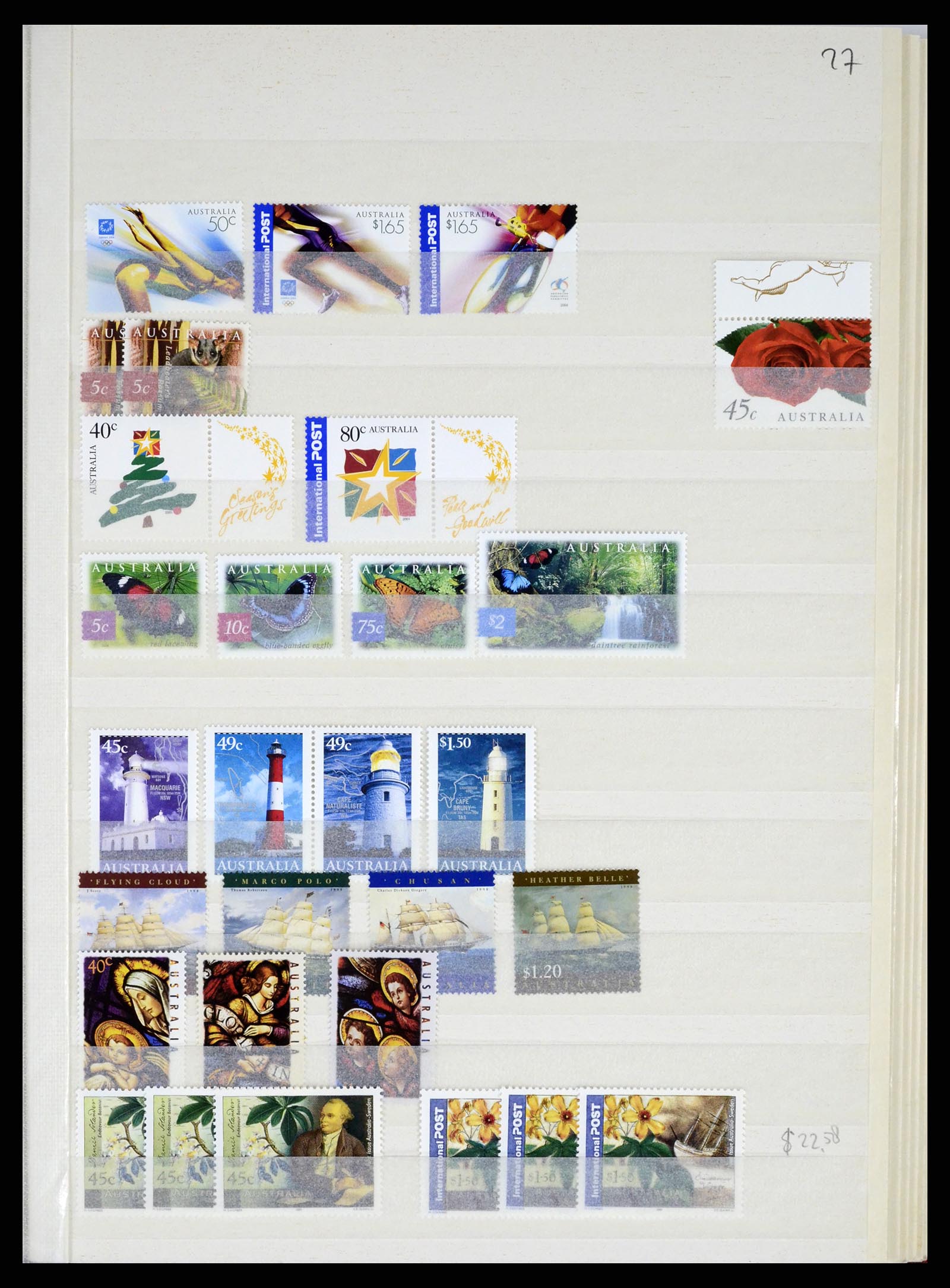 37291 027 - Postzegelverzameling 37291 Australië 1967-2005.