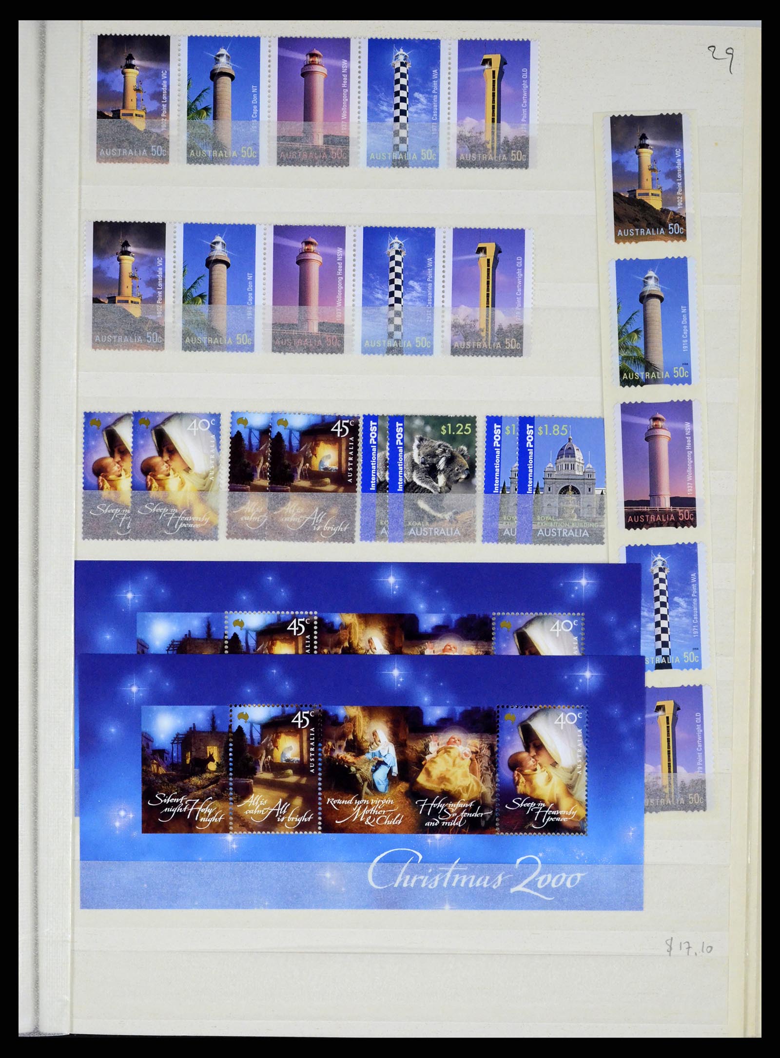 37291 029 - Postzegelverzameling 37291 Australië 1967-2005.