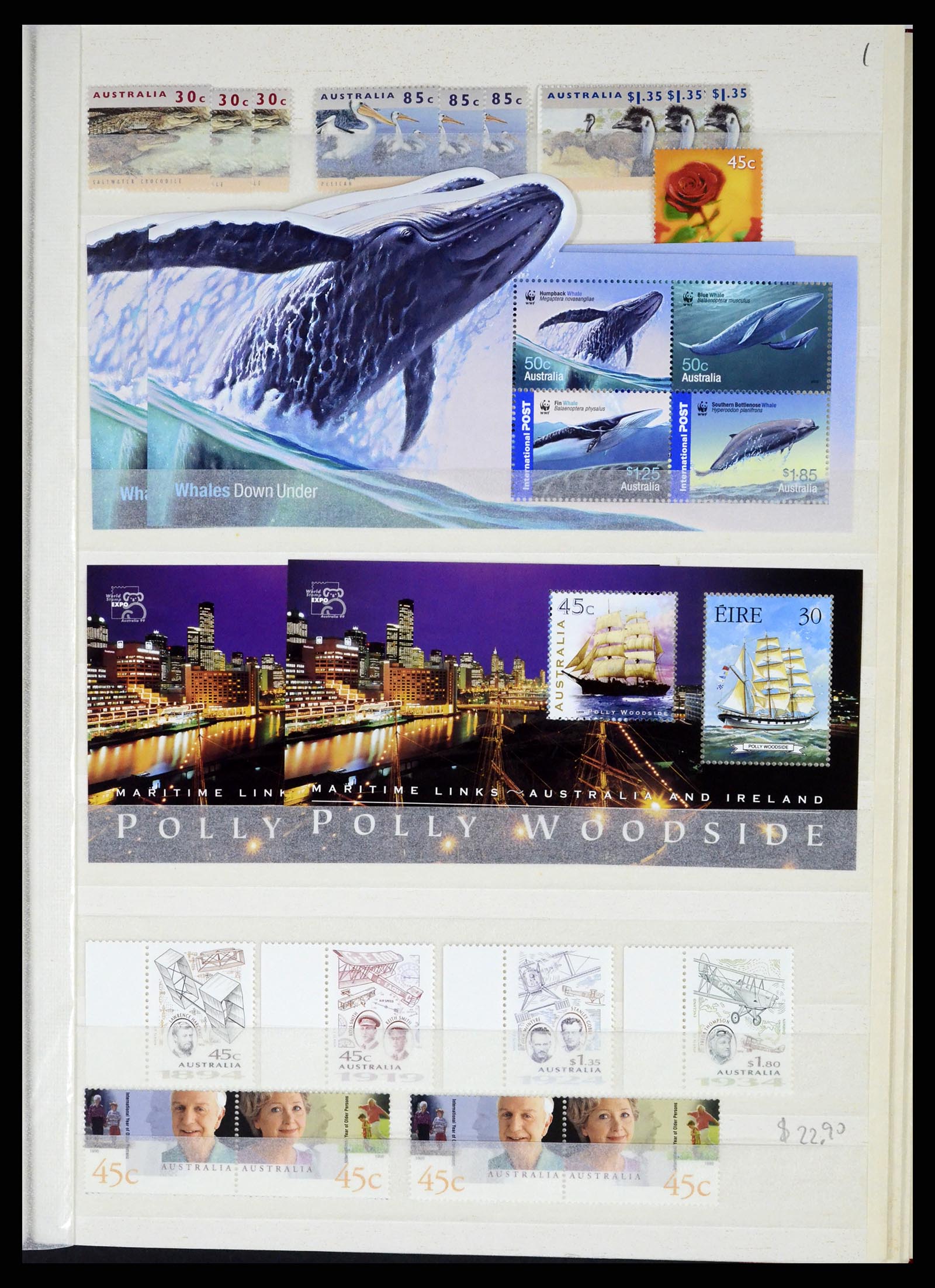 37291 033 - Postzegelverzameling 37291 Australië 1967-2005.