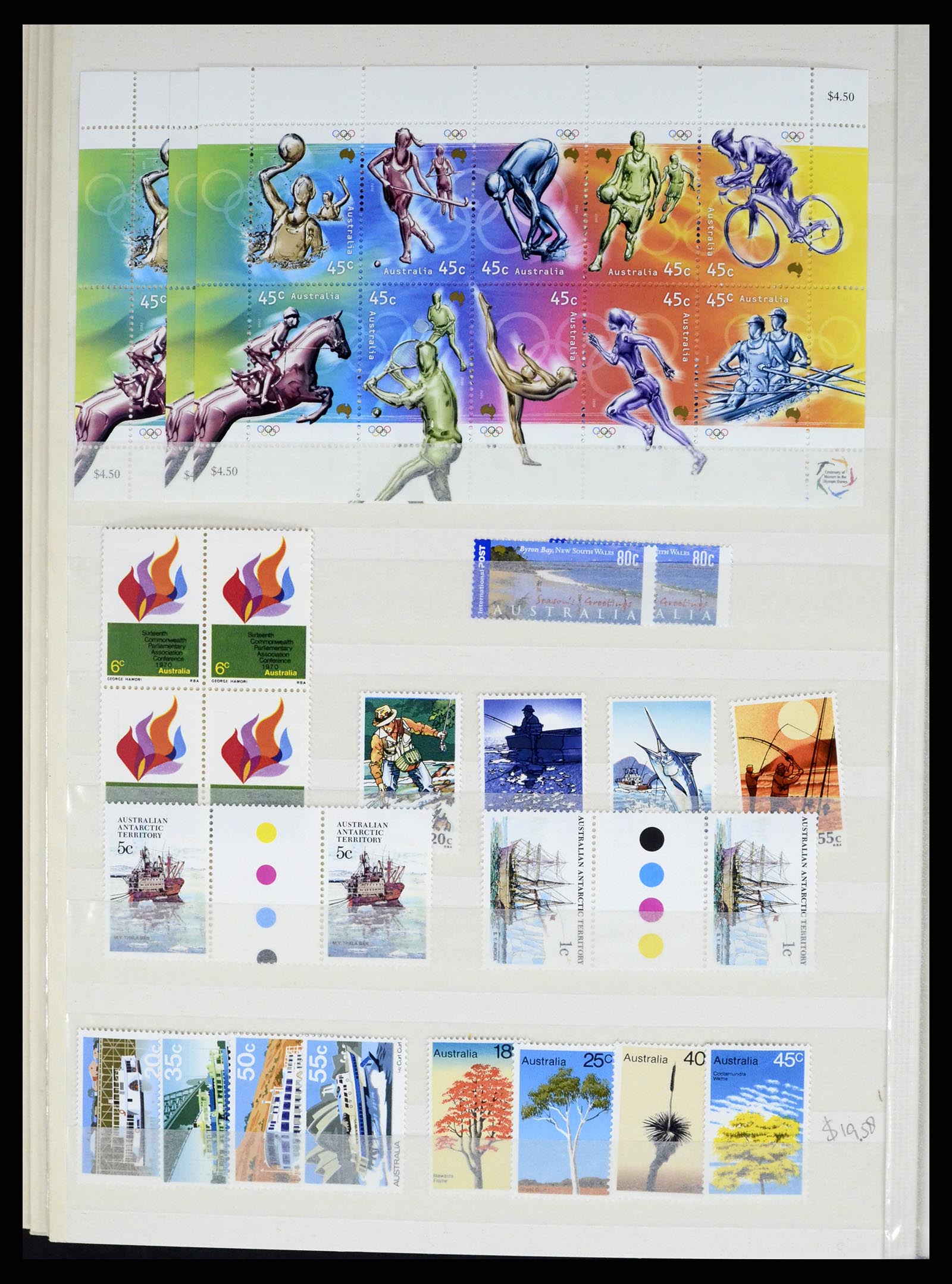 37291 034 - Postzegelverzameling 37291 Australië 1967-2005.