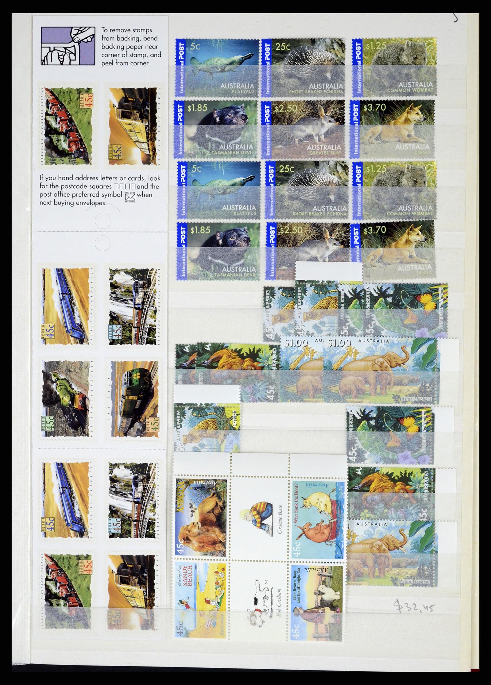 37291 037 - Postzegelverzameling 37291 Australië 1967-2005.