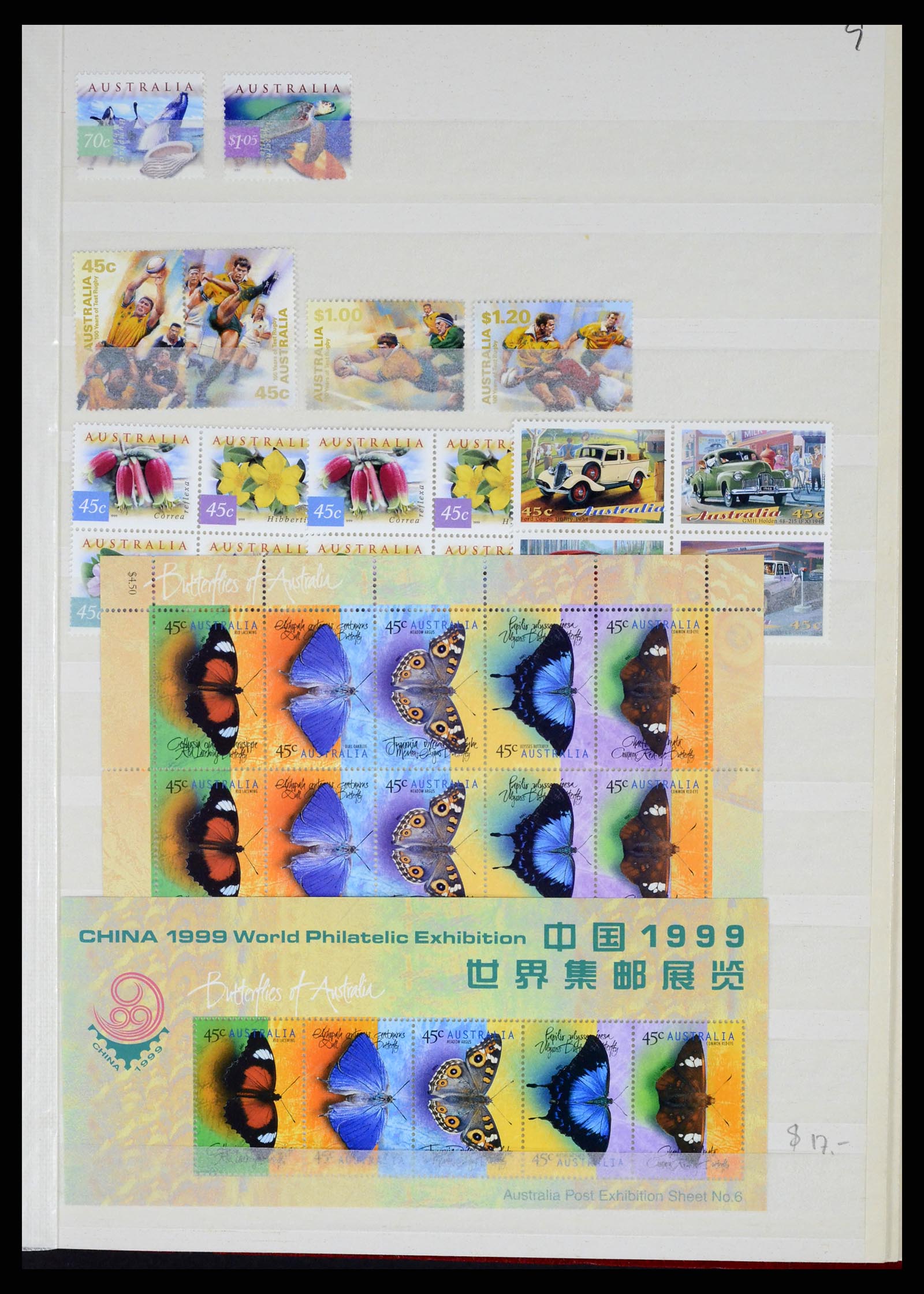 37291 041 - Postzegelverzameling 37291 Australië 1967-2005.