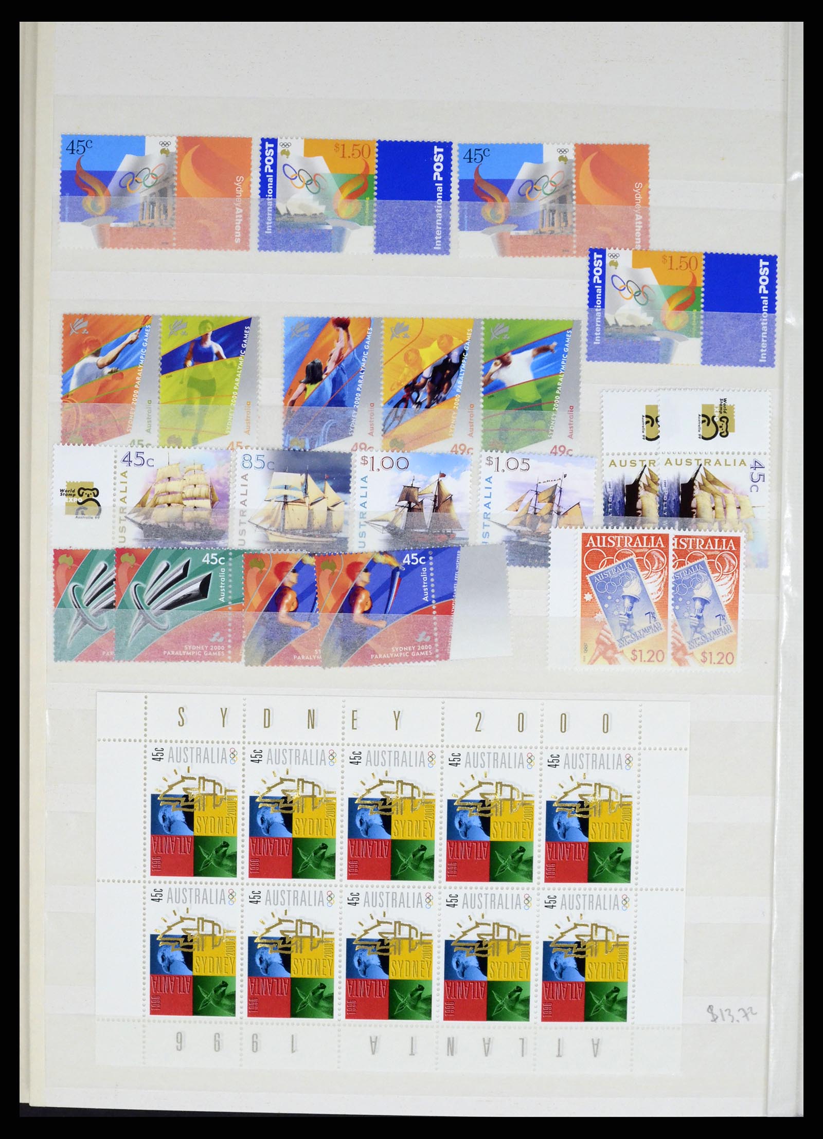 37291 042 - Postzegelverzameling 37291 Australië 1967-2005.