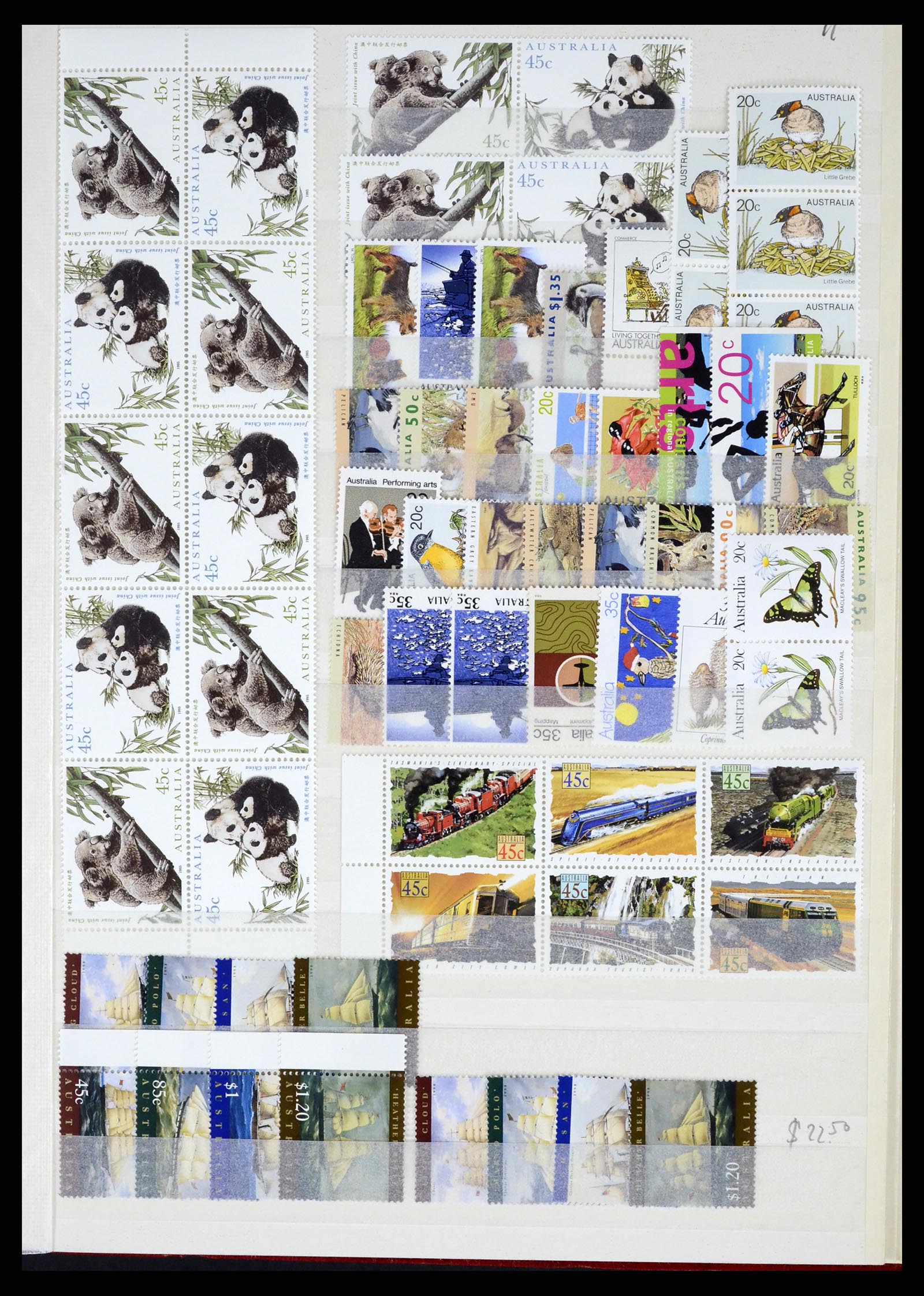 37291 043 - Postzegelverzameling 37291 Australië 1967-2005.