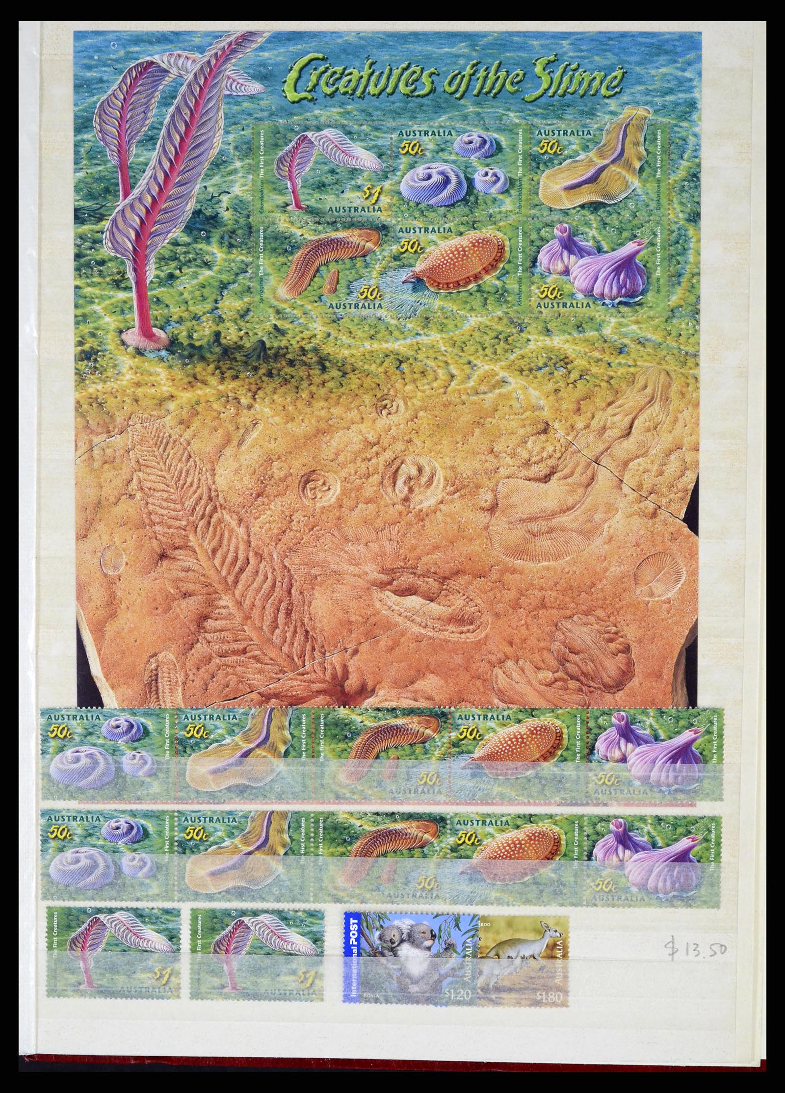 37291 047 - Postzegelverzameling 37291 Australië 1967-2005.