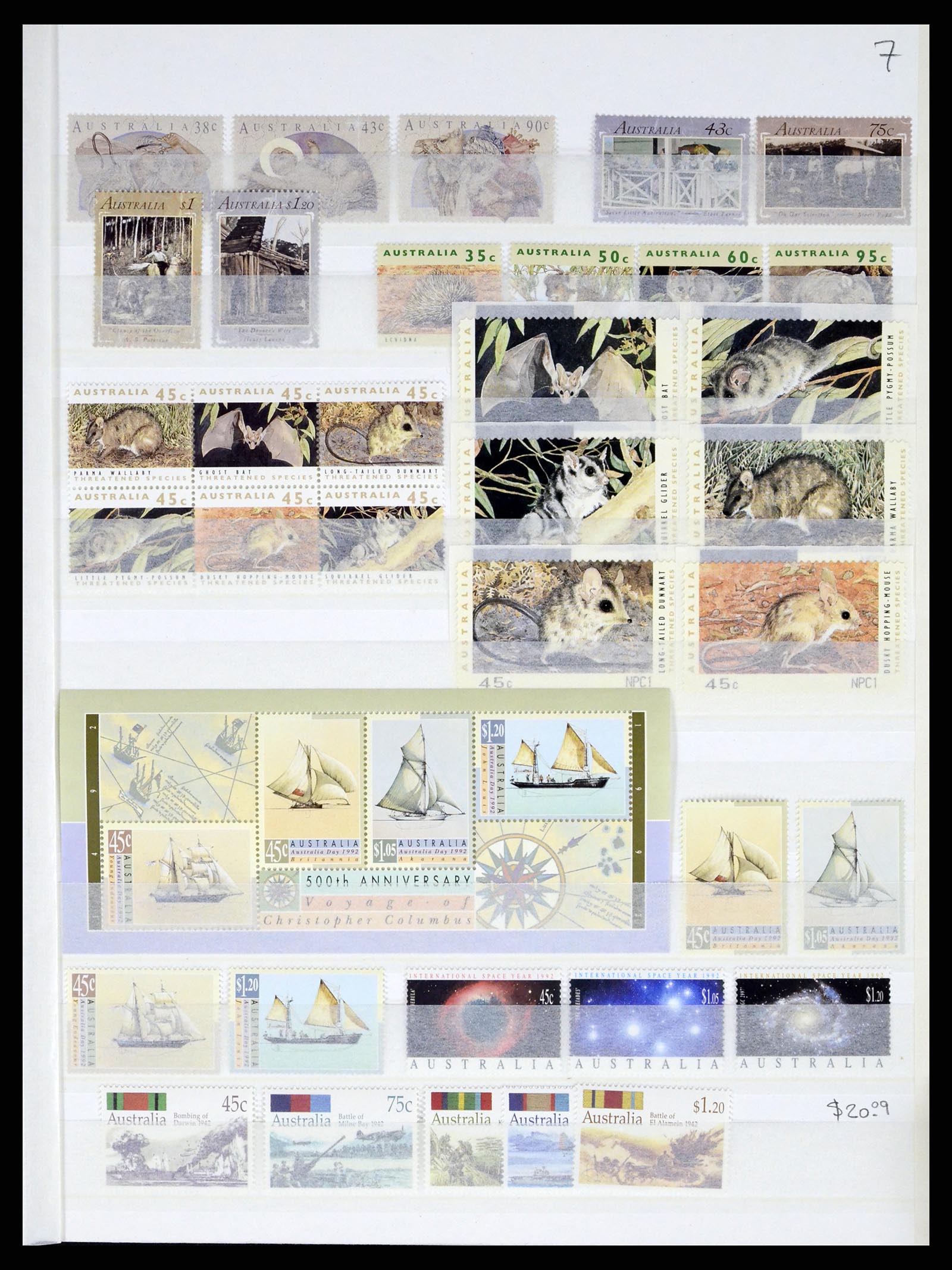 37291 055 - Postzegelverzameling 37291 Australië 1967-2005.