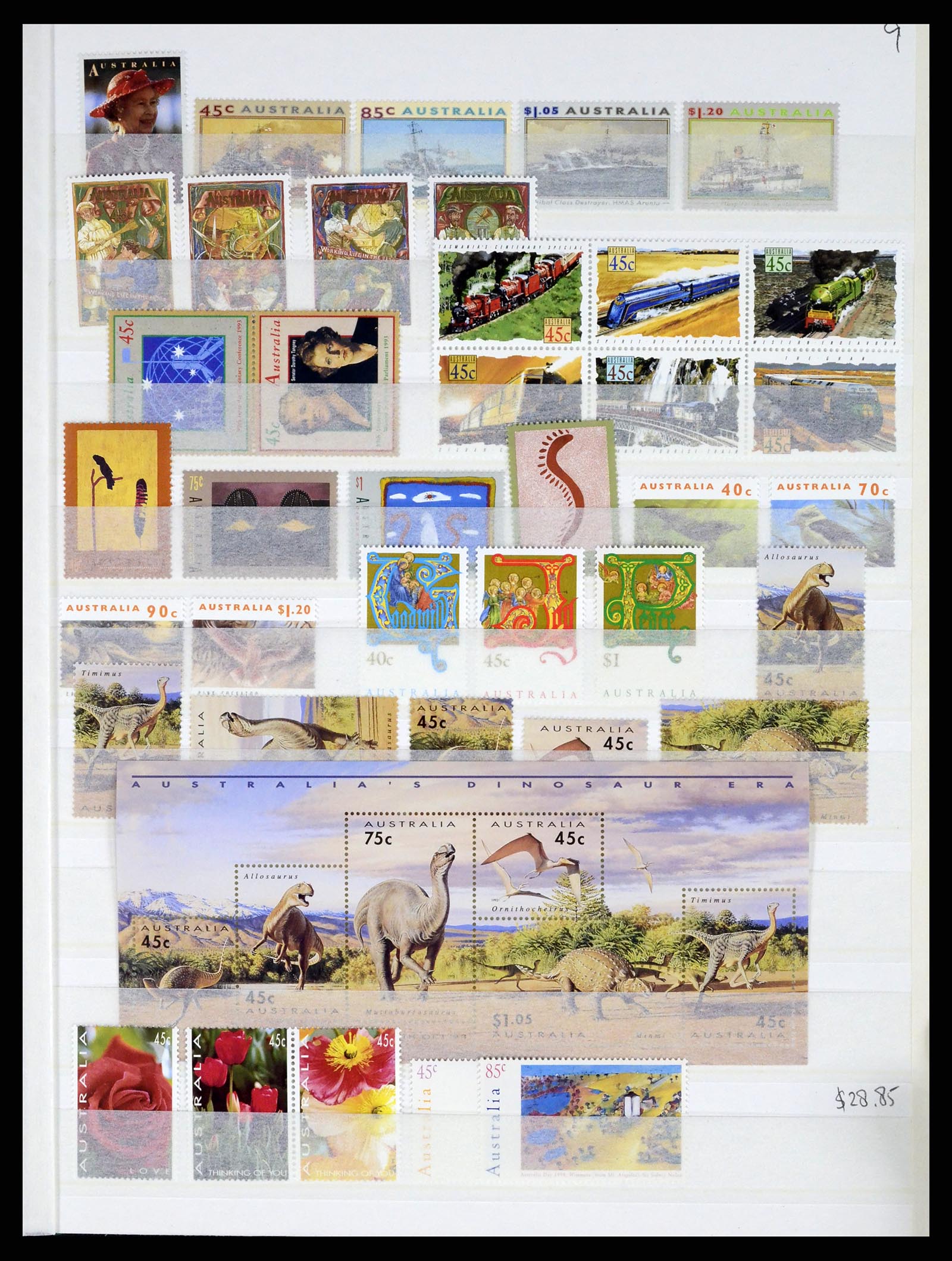 37291 057 - Postzegelverzameling 37291 Australië 1967-2005.