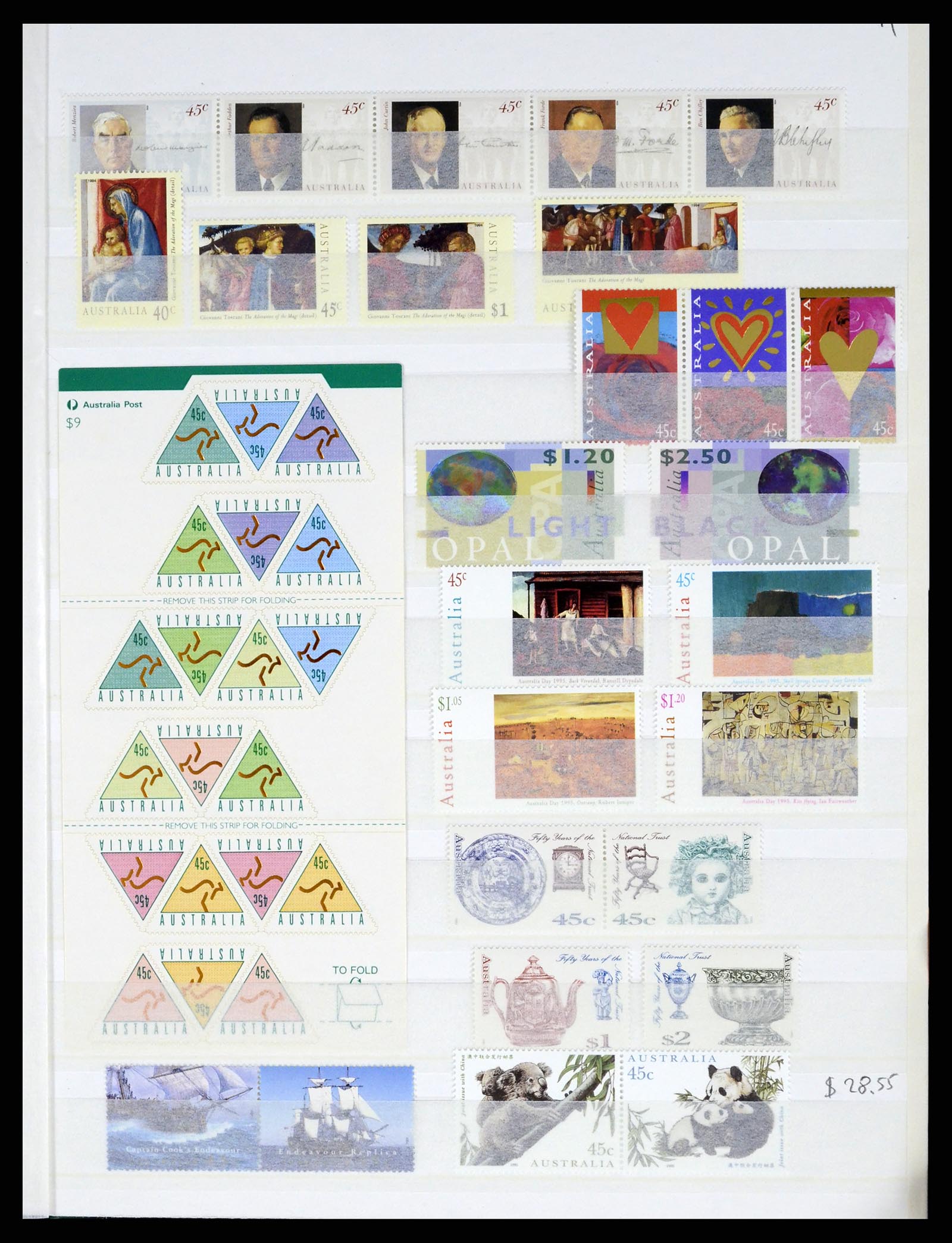 37291 059 - Postzegelverzameling 37291 Australië 1967-2005.