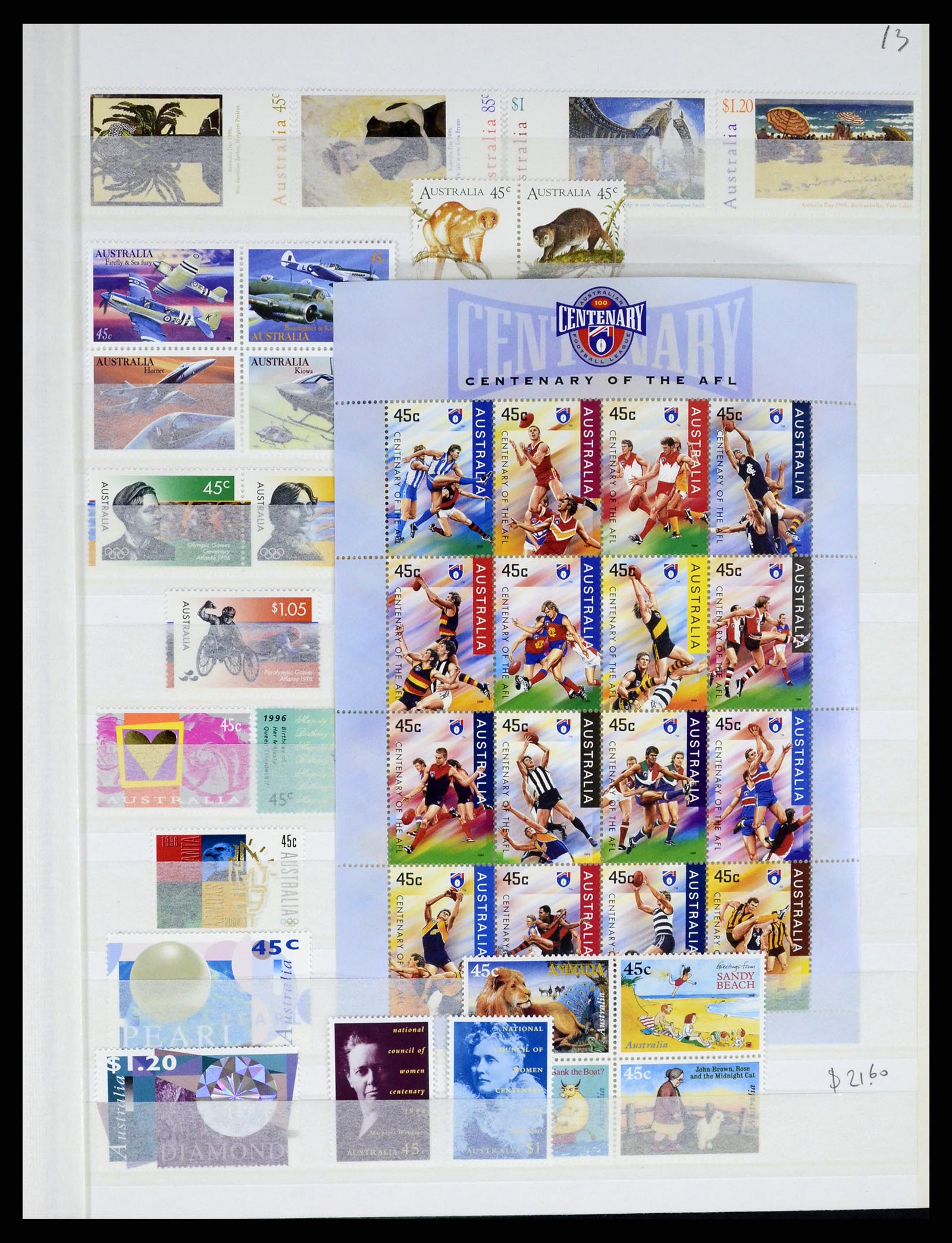 37291 061 - Postzegelverzameling 37291 Australië 1967-2005.