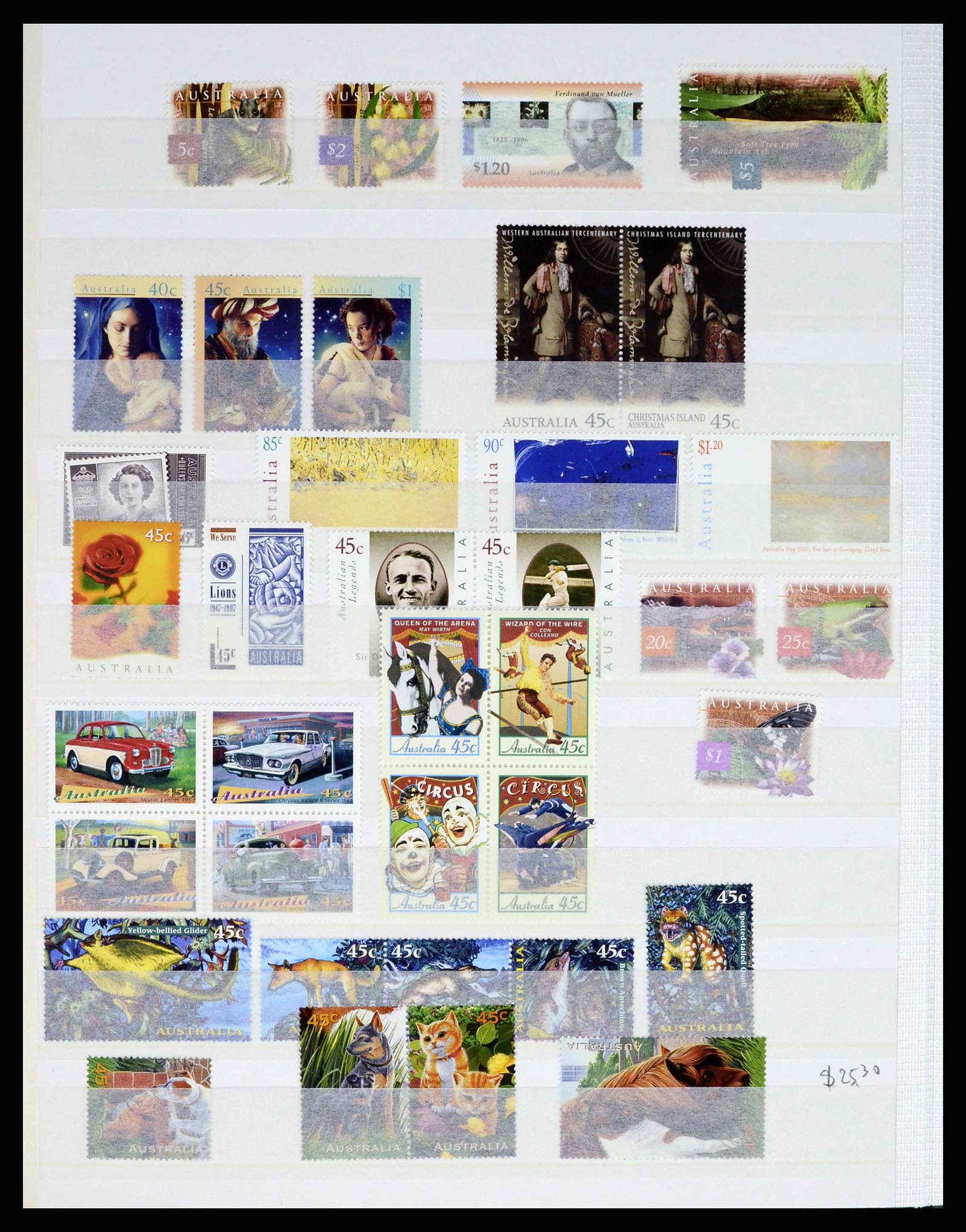 37291 062 - Postzegelverzameling 37291 Australië 1967-2005.