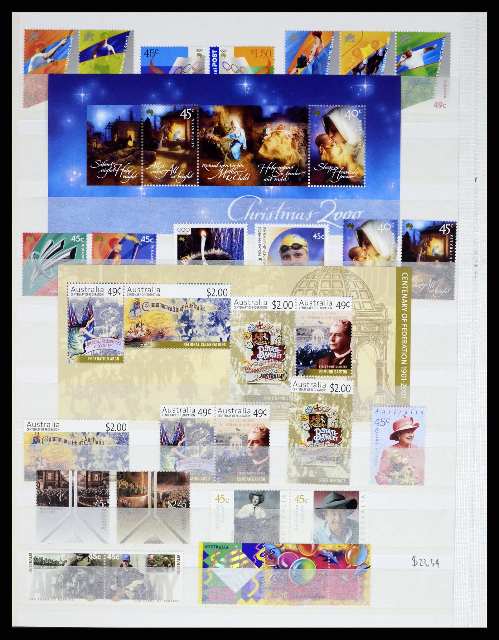 37291 070 - Postzegelverzameling 37291 Australië 1967-2005.