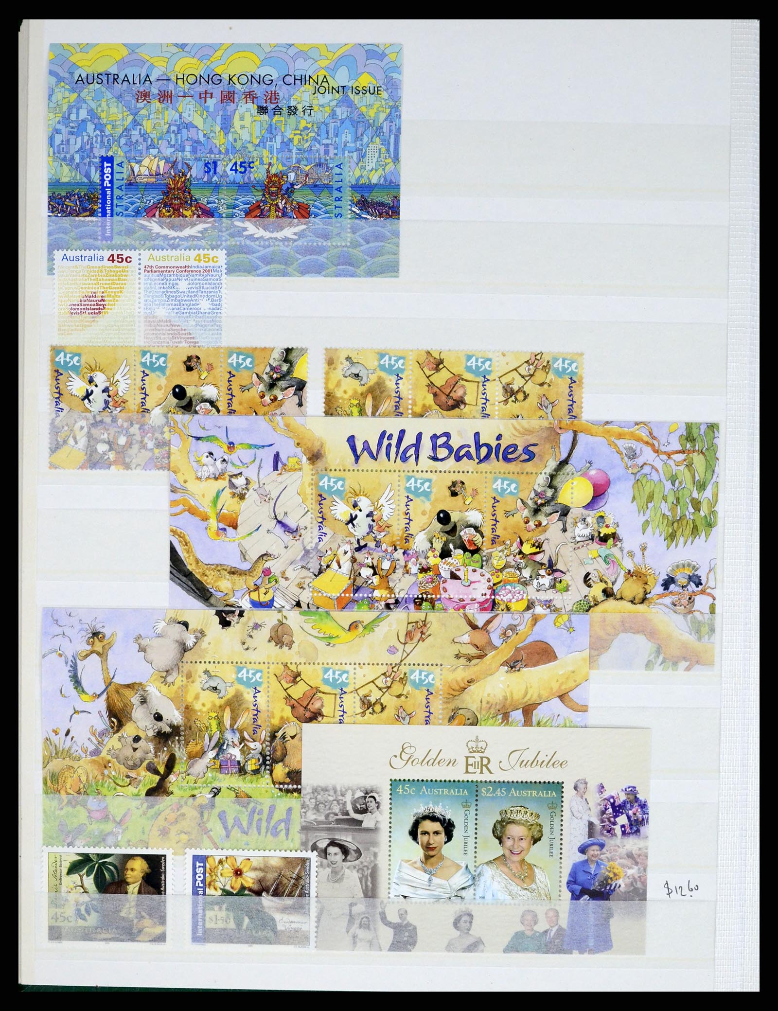 37291 072 - Postzegelverzameling 37291 Australië 1967-2005.