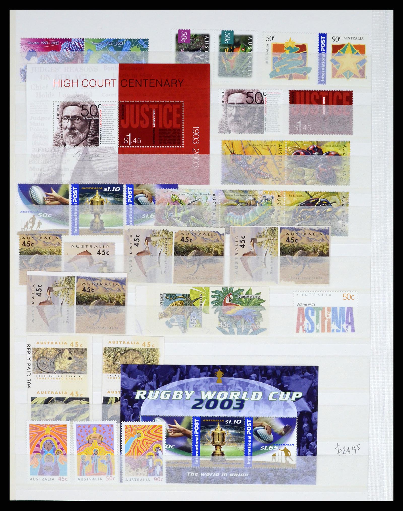 37291 076 - Postzegelverzameling 37291 Australië 1967-2005.