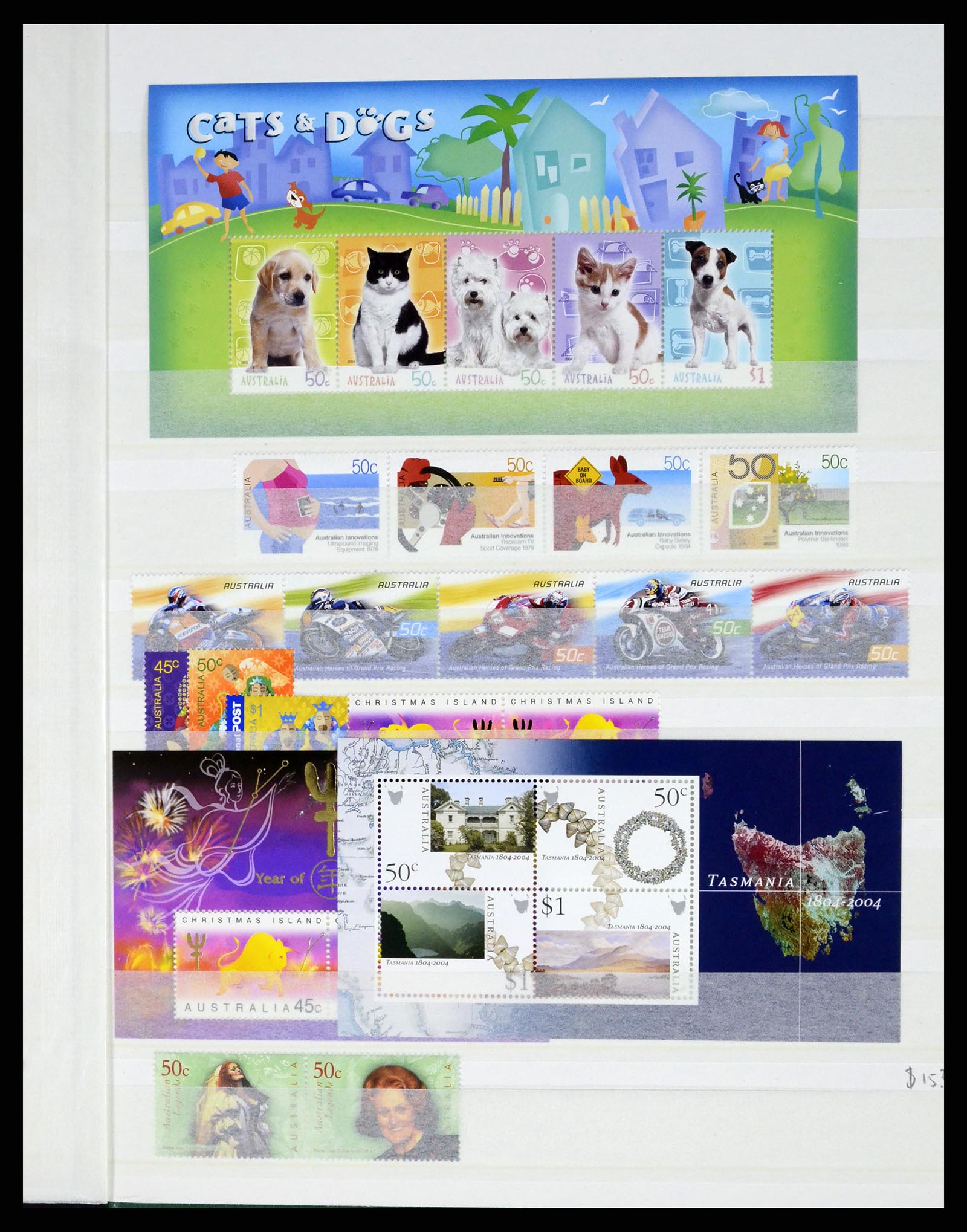 37291 079 - Postzegelverzameling 37291 Australië 1967-2005.