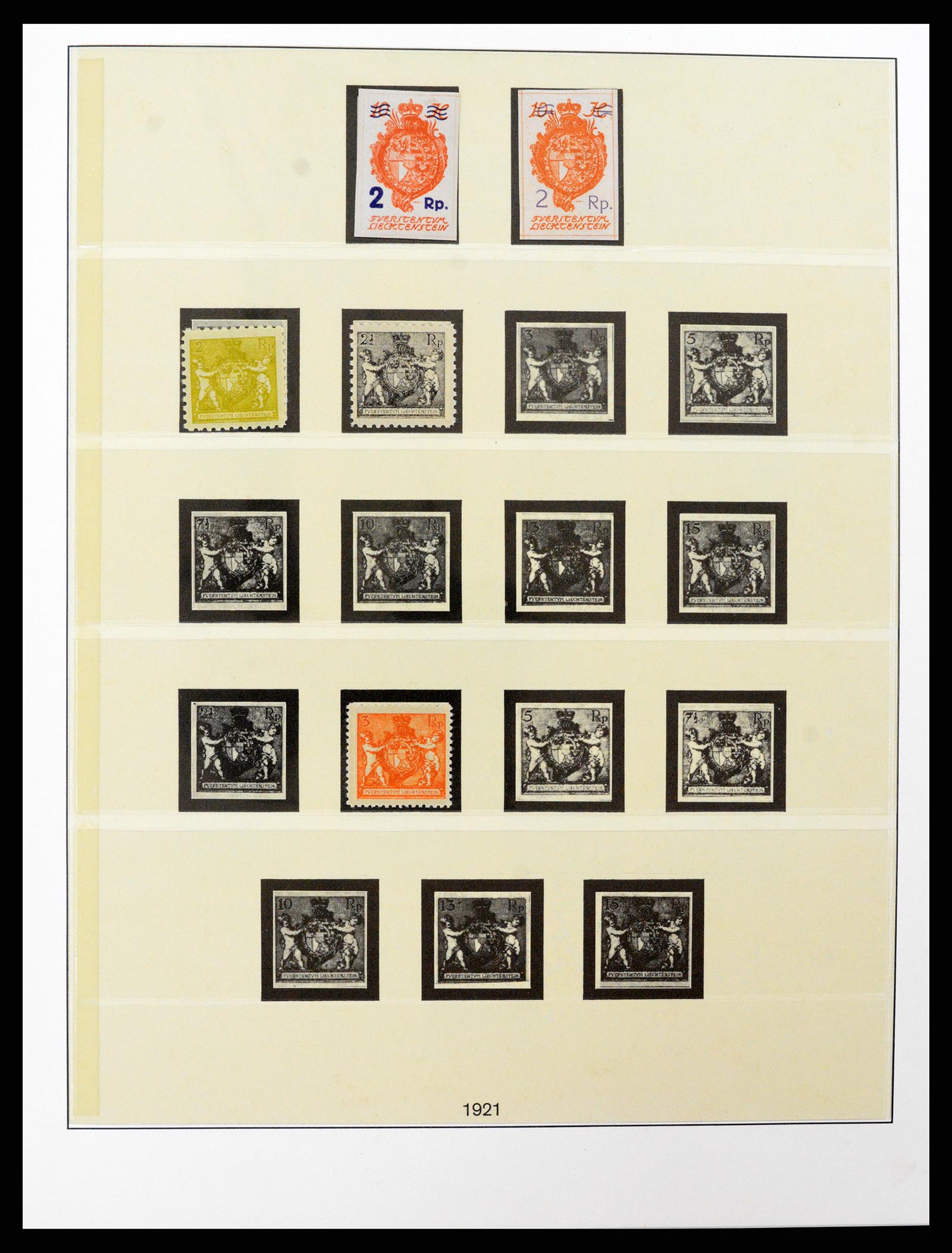 37293 005 - Postzegelverzameling 37293 Liechtenstein 1912-2003.