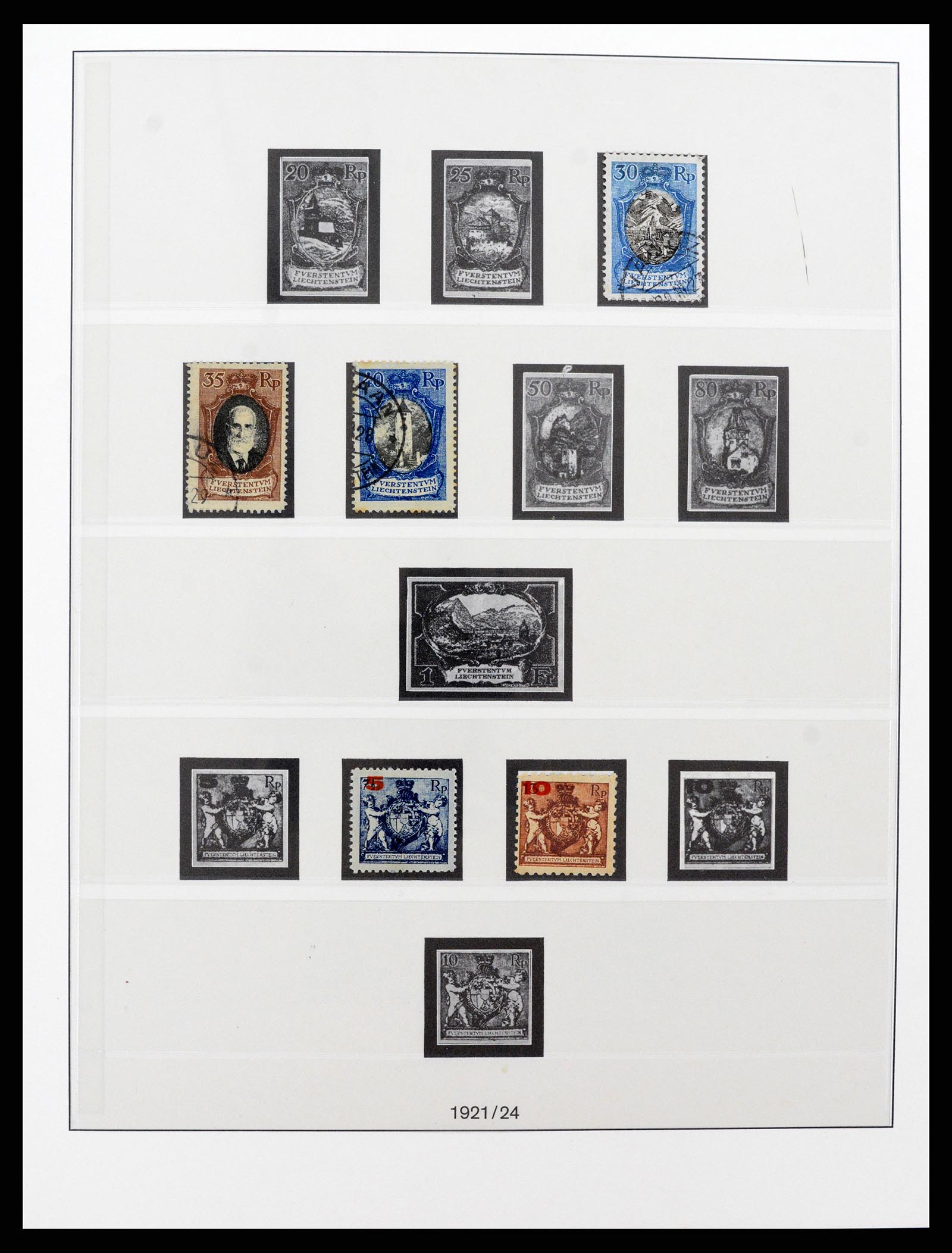 37293 006 - Stamp collection 37293 Liechtenstein 1912-2003.