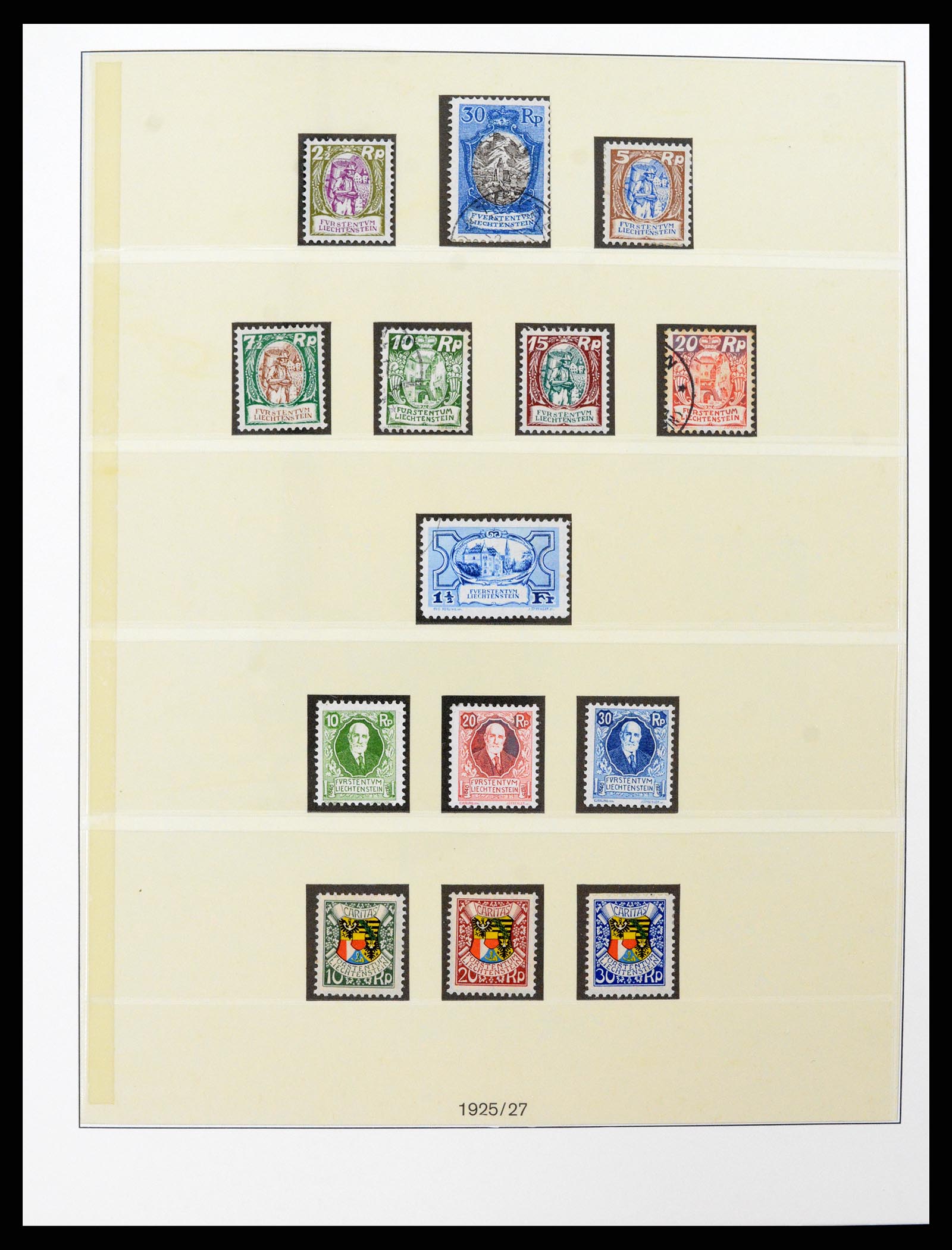 37293 007 - Postzegelverzameling 37293 Liechtenstein 1912-2003.